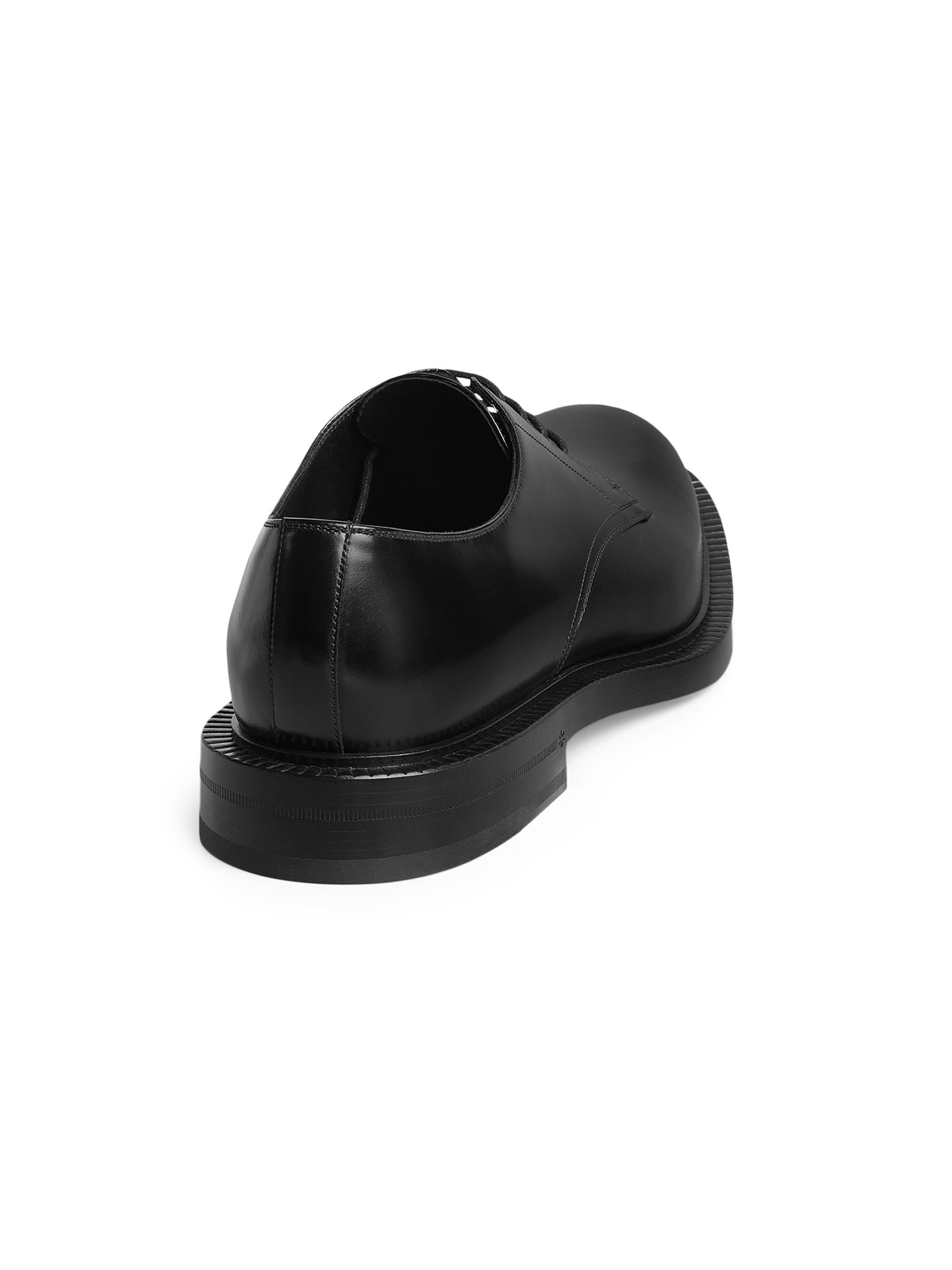 Gucci Henry Leather Lace-Up Shoes | Saks Fifth Avenue display picture 2