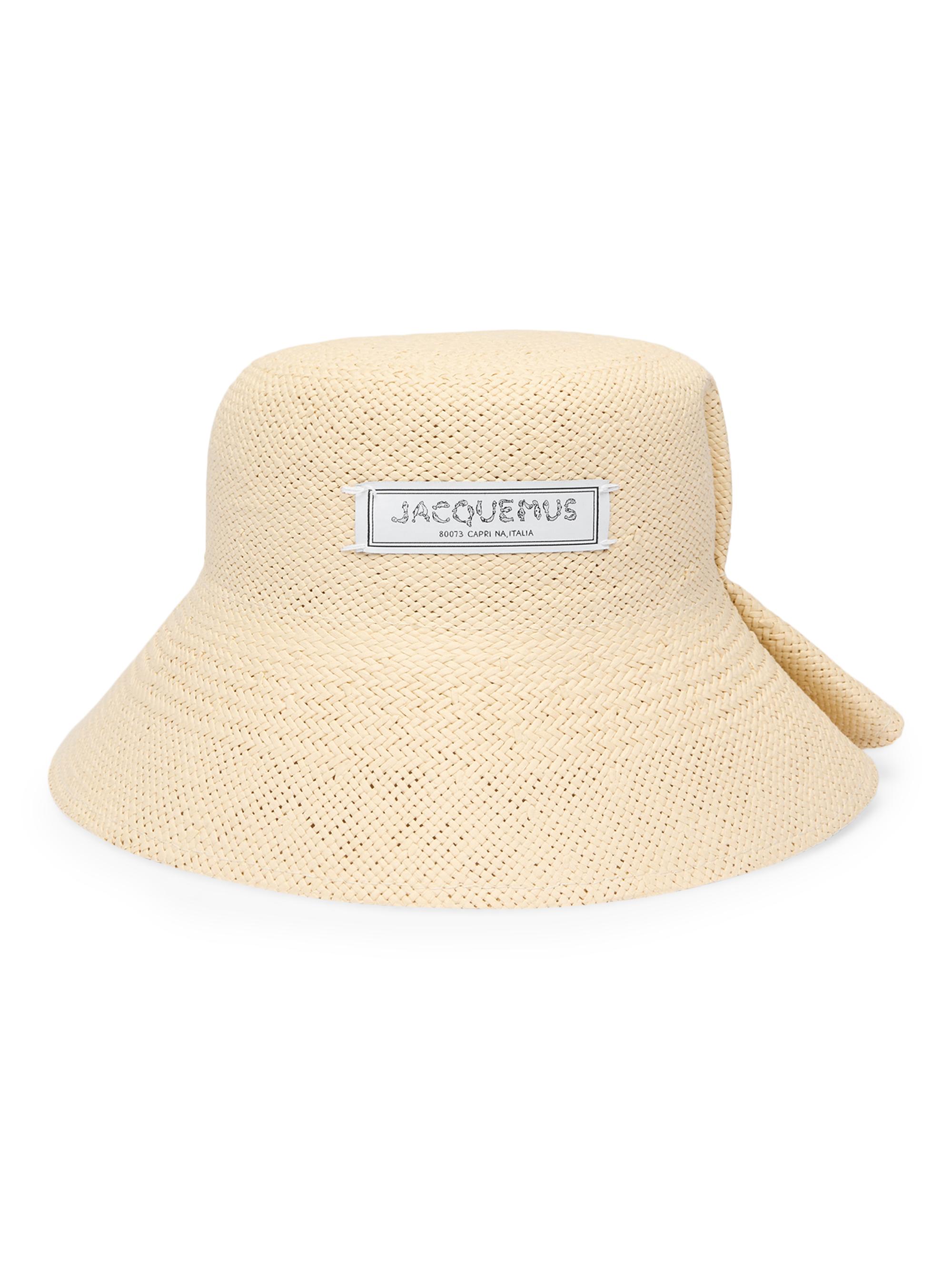 Jacquemus Women's La Chapeau Vela Raffia Hat - Natural