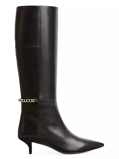 Signoria 50MM Leather Tall Boots