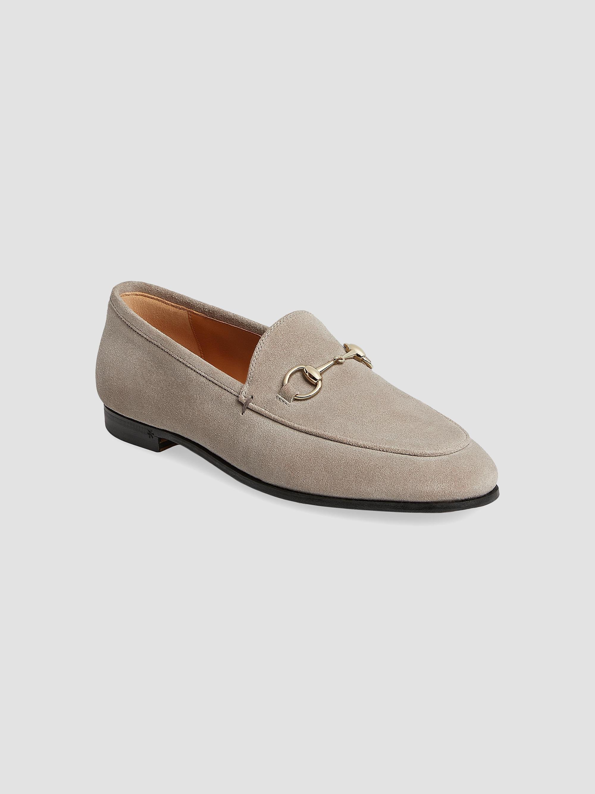 Gucci Jordaan Horsebit Suede Loafers | Saks Fifth Avenue display picture 2