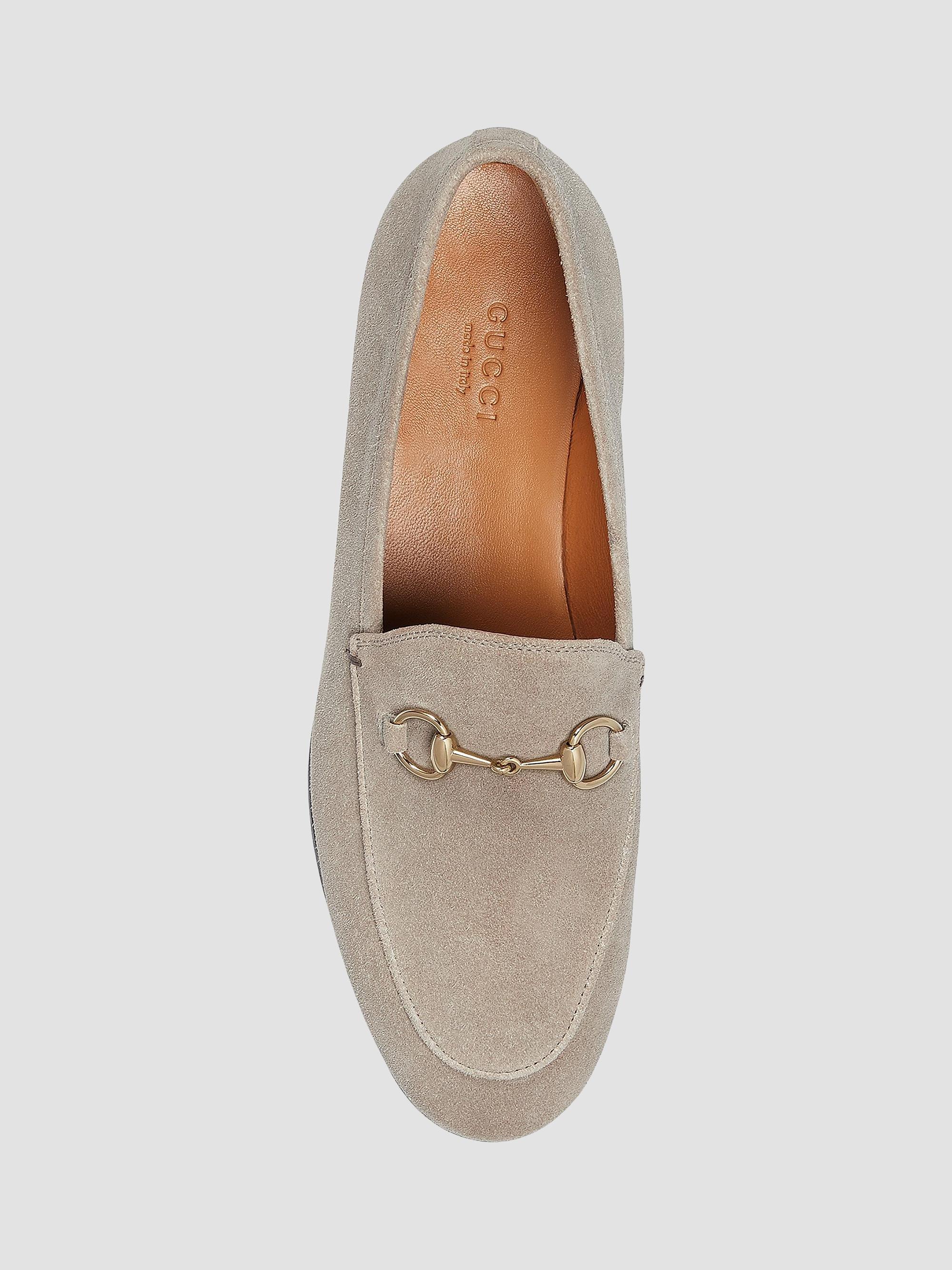 Gucci Jordaan Horsebit Suede Loafers | Saks Fifth Avenue display picture 2