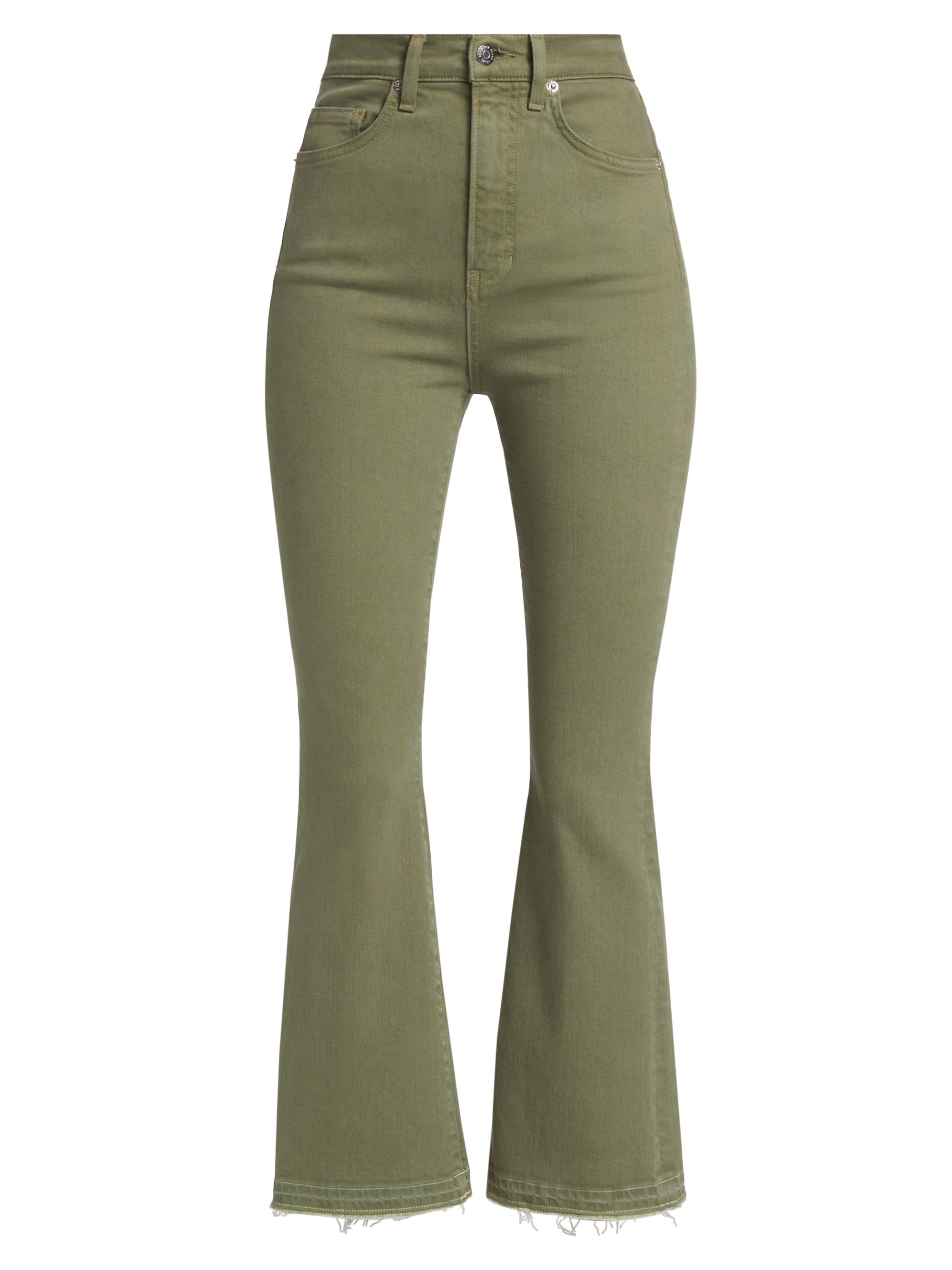 Veronica Beard Crosbie High-Rise Striped Jeans | Saks Fifth Avenue