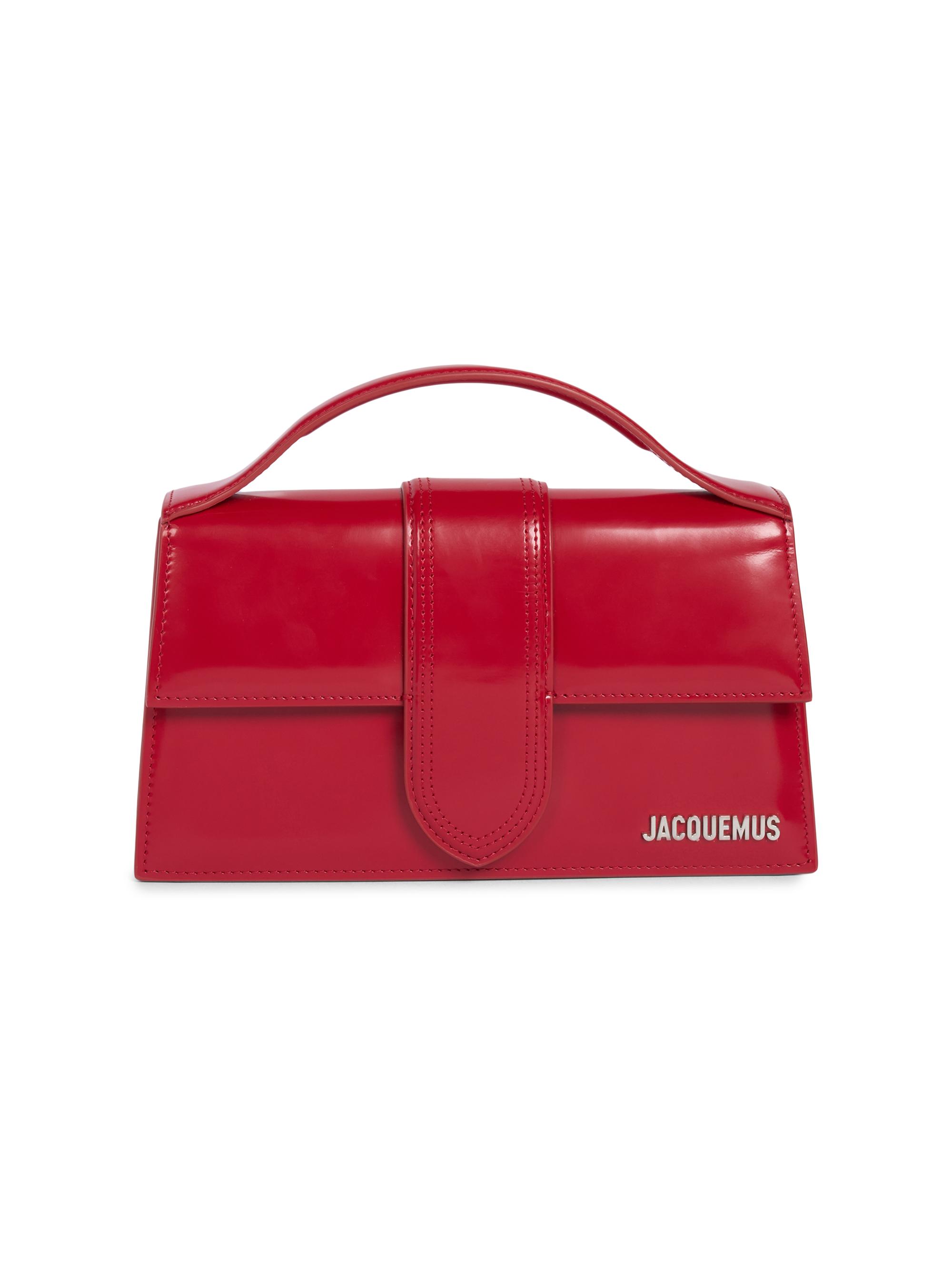 Jacquemus Le Grand Bambino Patent Leather Crossbody Bag | Saks