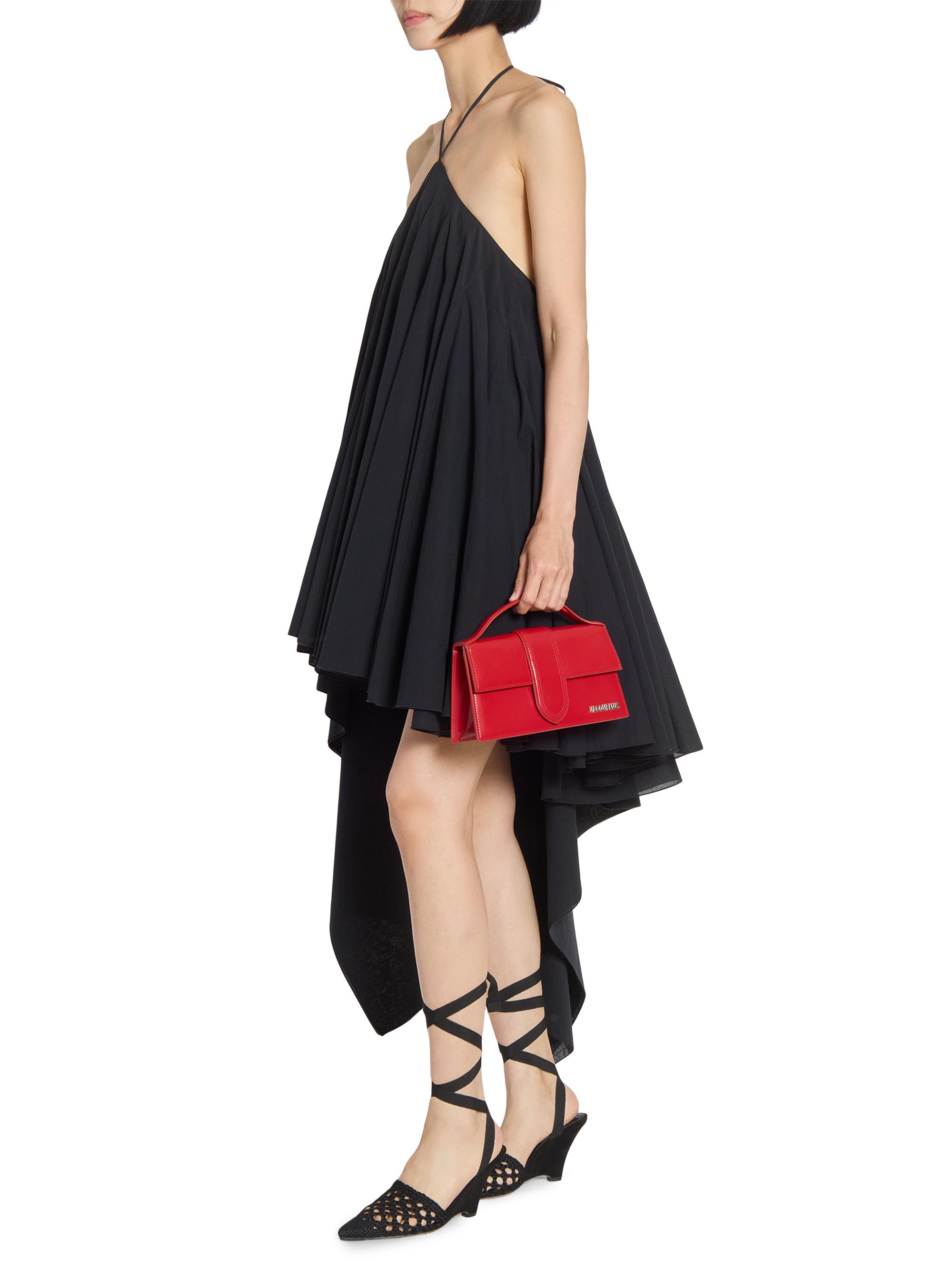 Shop Jacquemus Le Grand Bambino Patent Leather Crossbody Bag 
