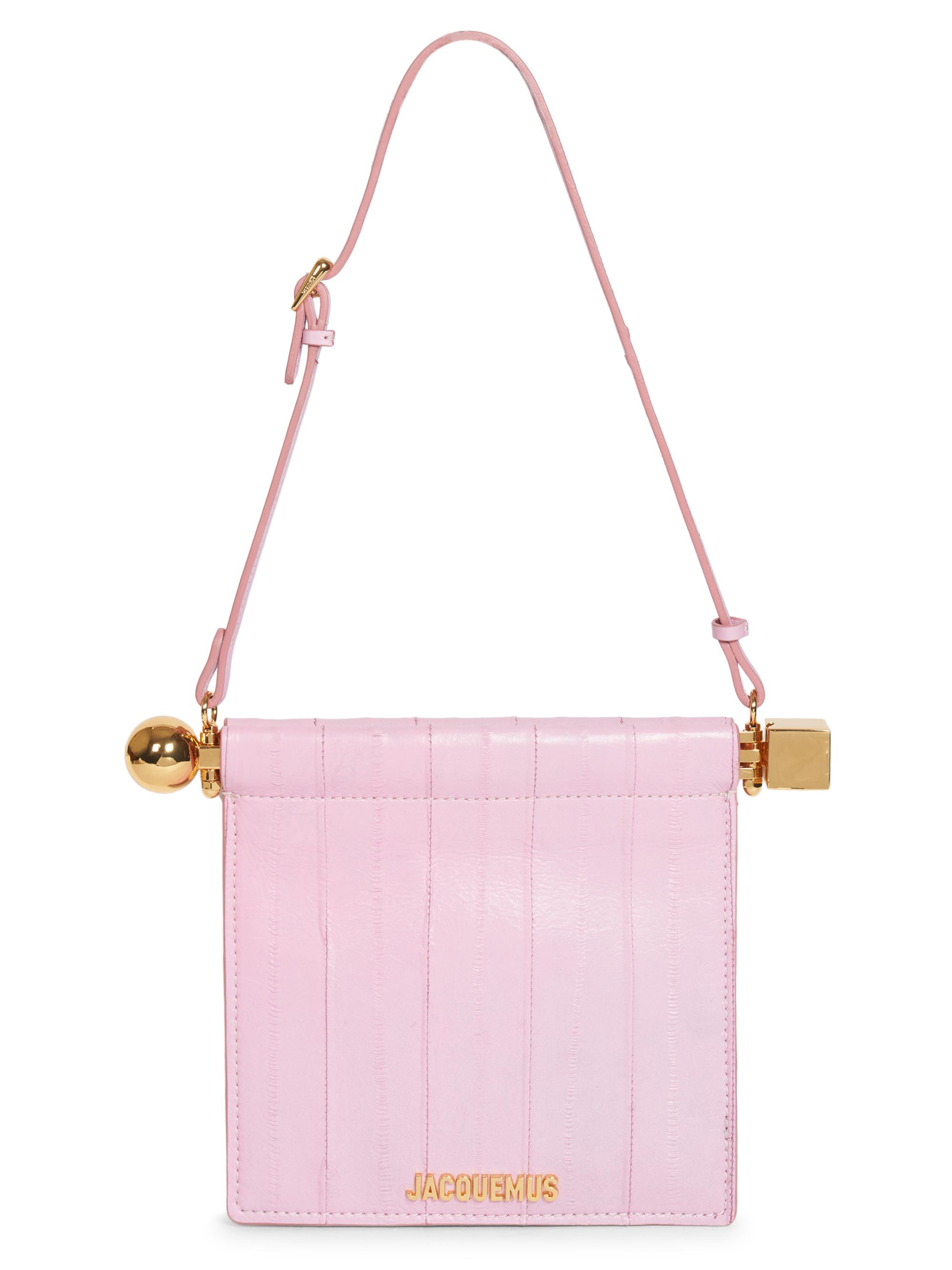 Jacquemus Women's Le Porte Rond Carre Top Handle Bag - Pale Pink
