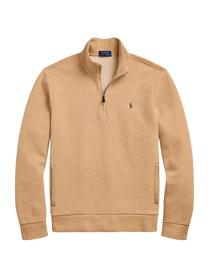 Shop Polo Ralph Lauren Cotton-Blend Half-Zip Sweatshirt Shop Polo Ralph Lauren Cotton-Blend Half-Zip Sweatshirt