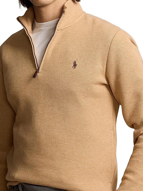 Shop Polo Ralph Lauren Cotton-Blend Half-Zip Sweatshirt Shop Polo Ralph Lauren Cotton-Blend Half-Zip Sweatshirt