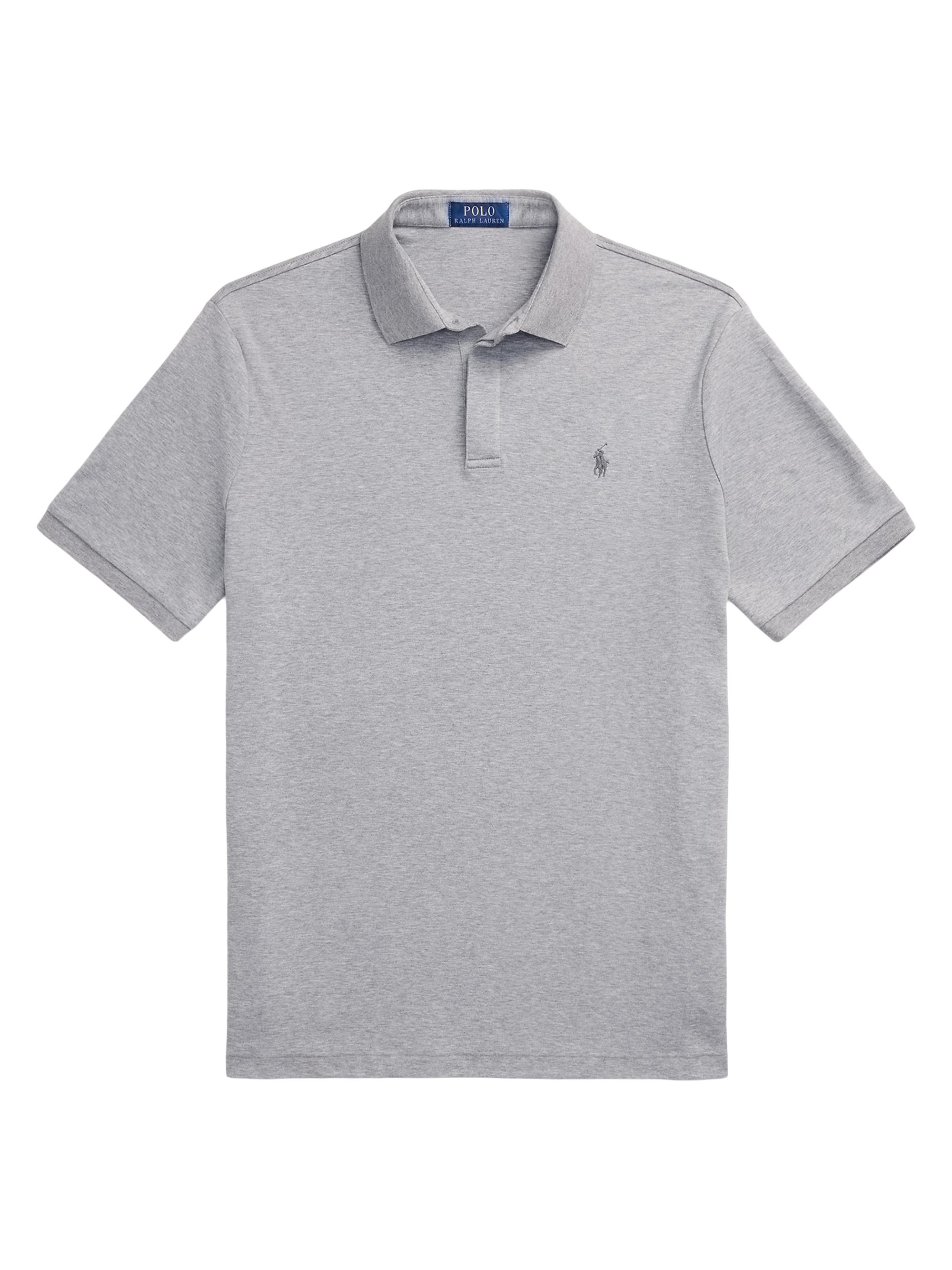 Polo Ralph Lauren Men's Interlock Cotton Polo Shirt - Steel Heather