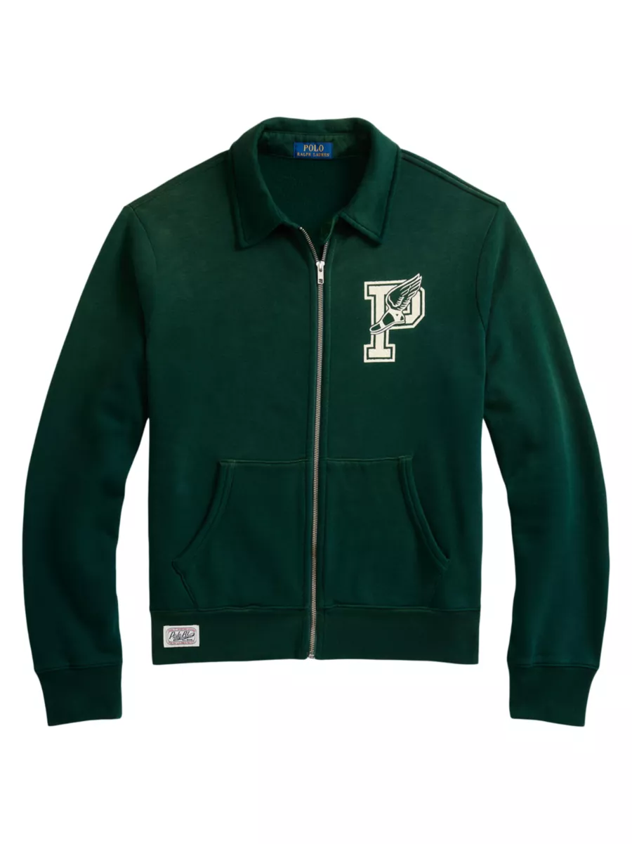 Shop Polo Ralph Lauren Vintage Fleece Logo Zip Jacket | Saks Shop Polo Ralph Lauren Vintage Fleece Logo Zip Jacket | Saks