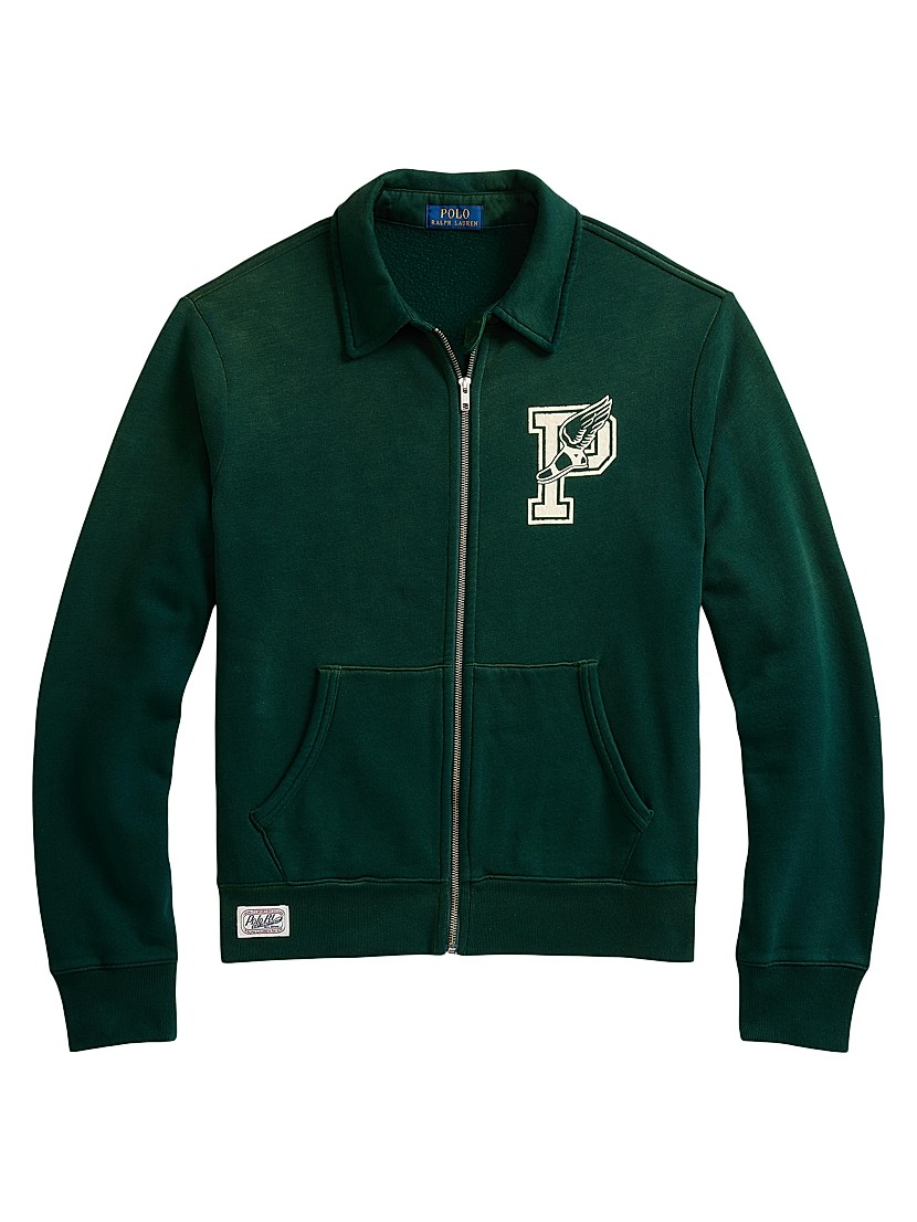 Shop Polo Ralph Lauren Vintage Fleece Logo Zip Jacket | Saks Shop Polo Ralph Lauren Vintage Fleece Logo Zip Jacket | Saks