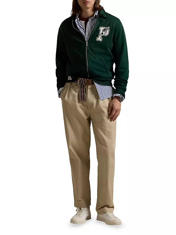 Shop Polo Ralph Lauren Vintage Fleece Logo Zip Jacket | Saks Shop Polo Ralph Lauren Vintage Fleece Logo Zip Jacket | Saks