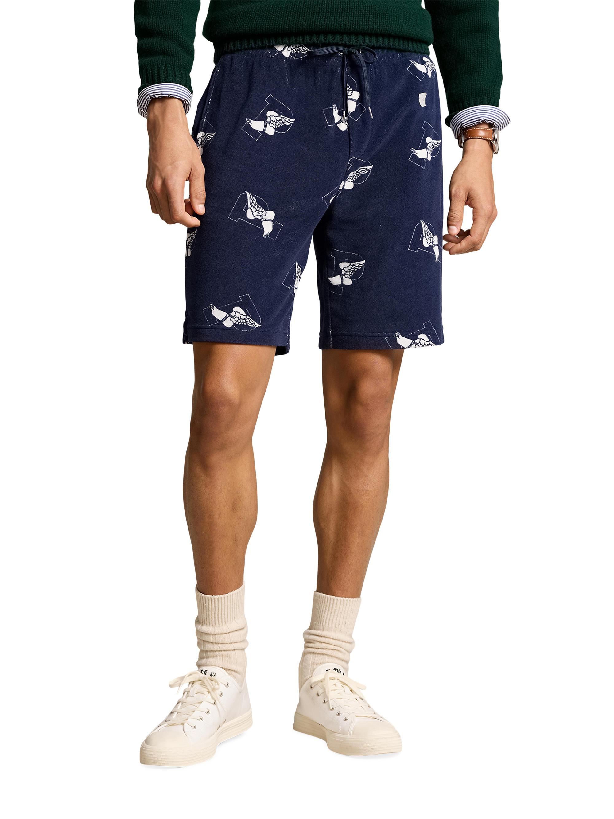 Polo Ralph Lauren P-Wing Cotton-Blend Shorts | Saks Fifth Avenue