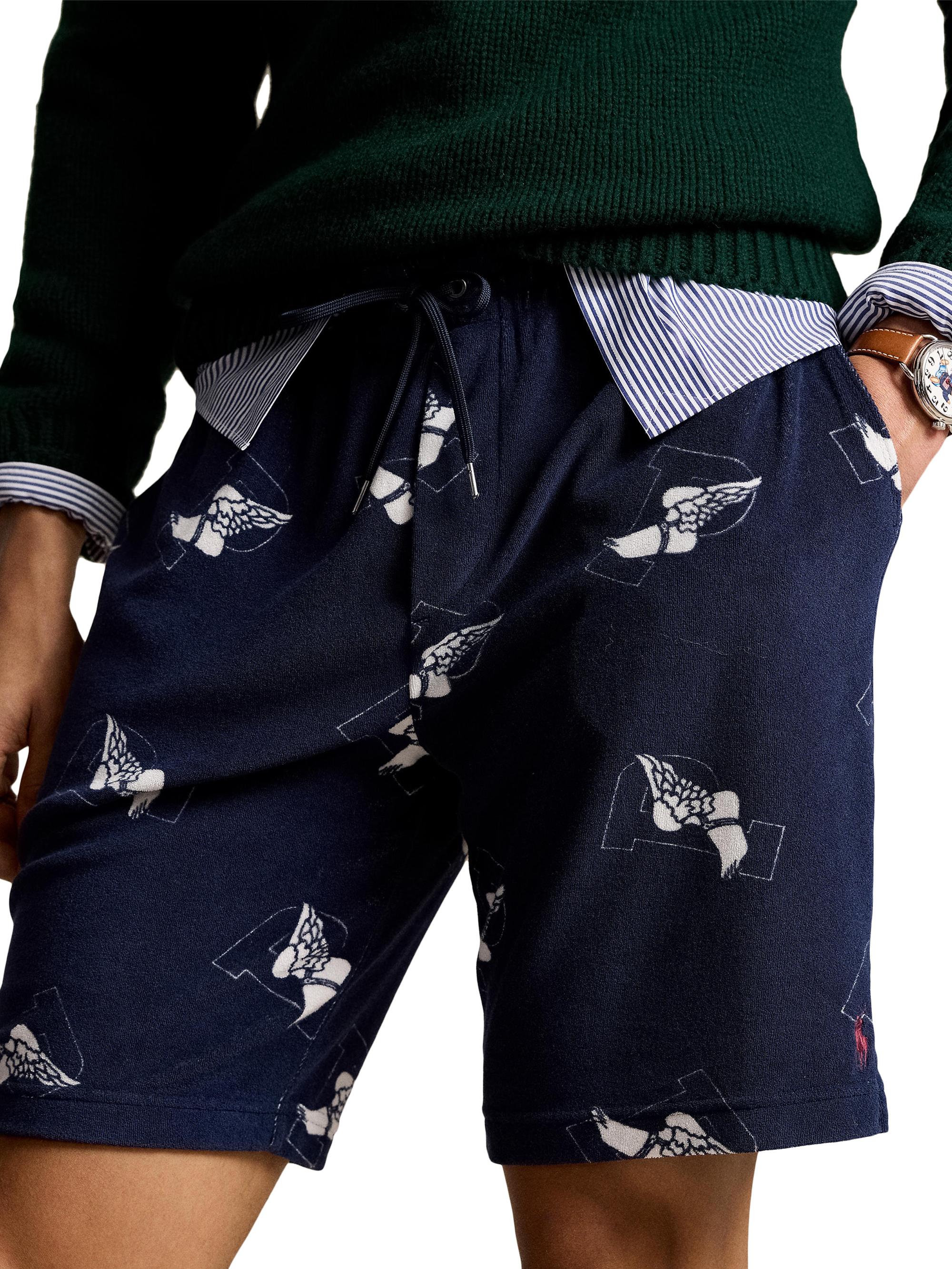ラルフローレン Polo Ralph Lauren P-Wing Cotton-Blend Shorts | Saks Fifth Avenue