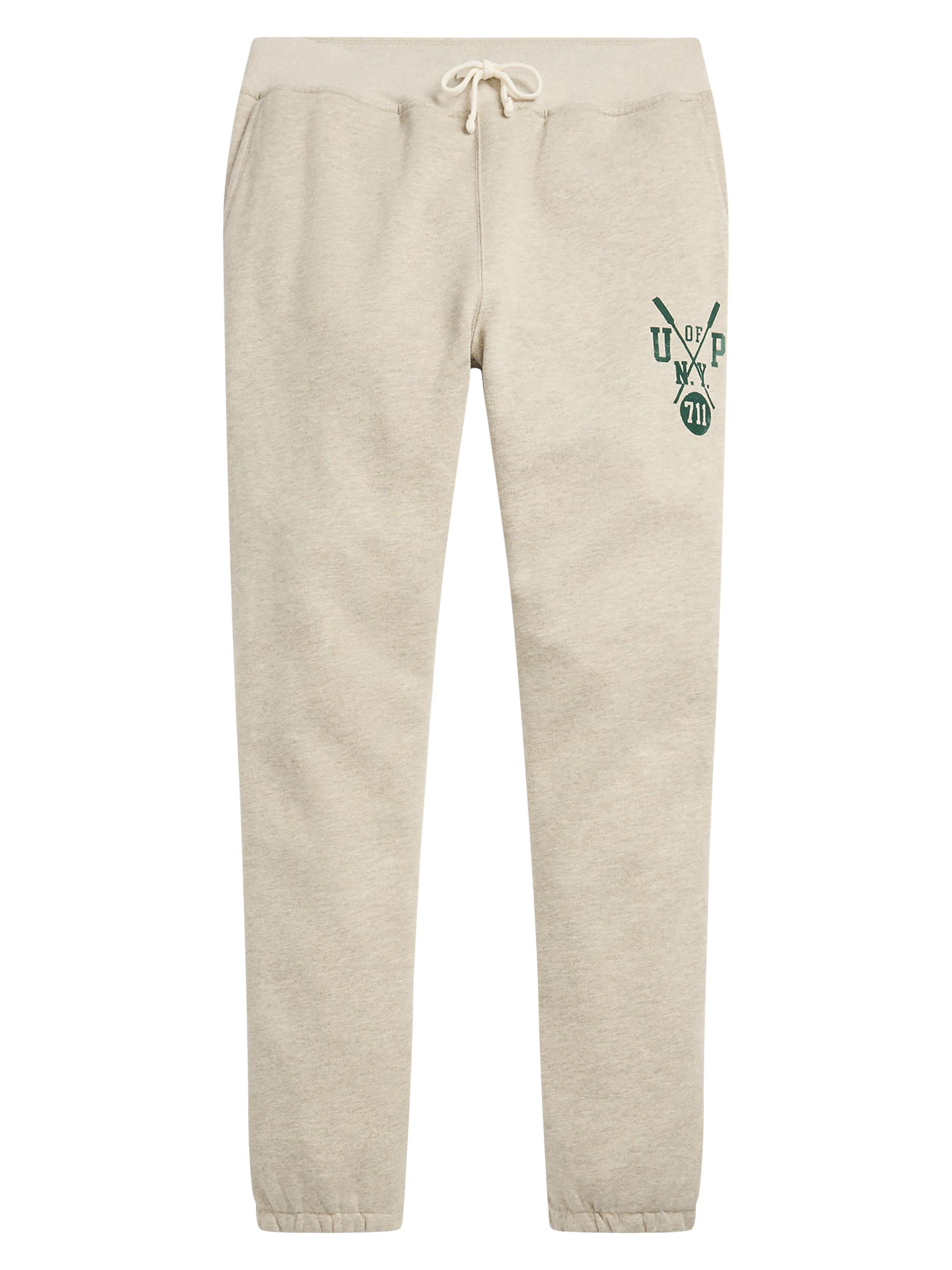 Polo Ralph Lauren Men's Cotton-Blend Fleece Sweatpants - Light Vintage Heather