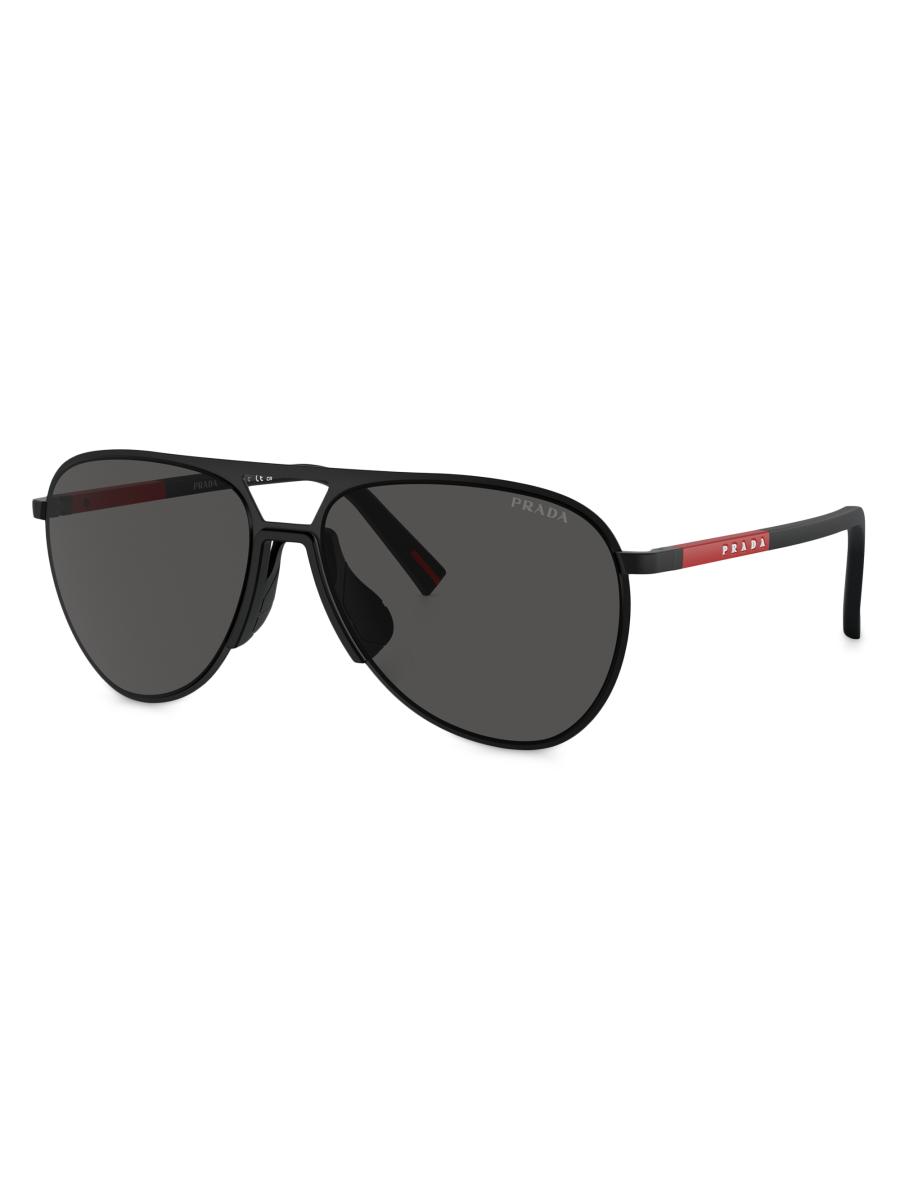 Prada Linea Rossa PS 53ZS 59MM Aviator Sunglasses | Saks