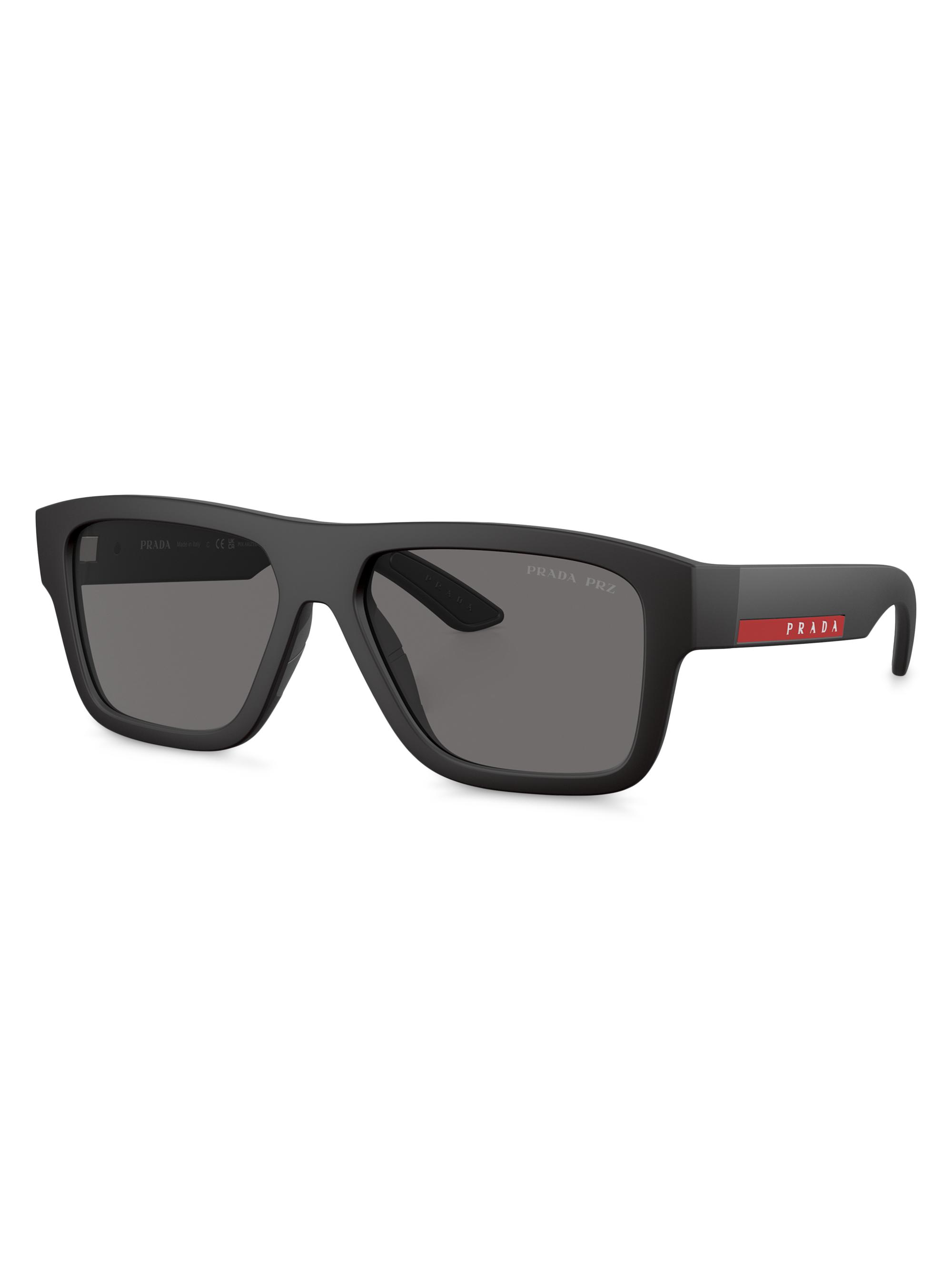 Prada Linea Rossa PS 04ZS 56MM Square Sunglasses | Saks Fifth Avenue