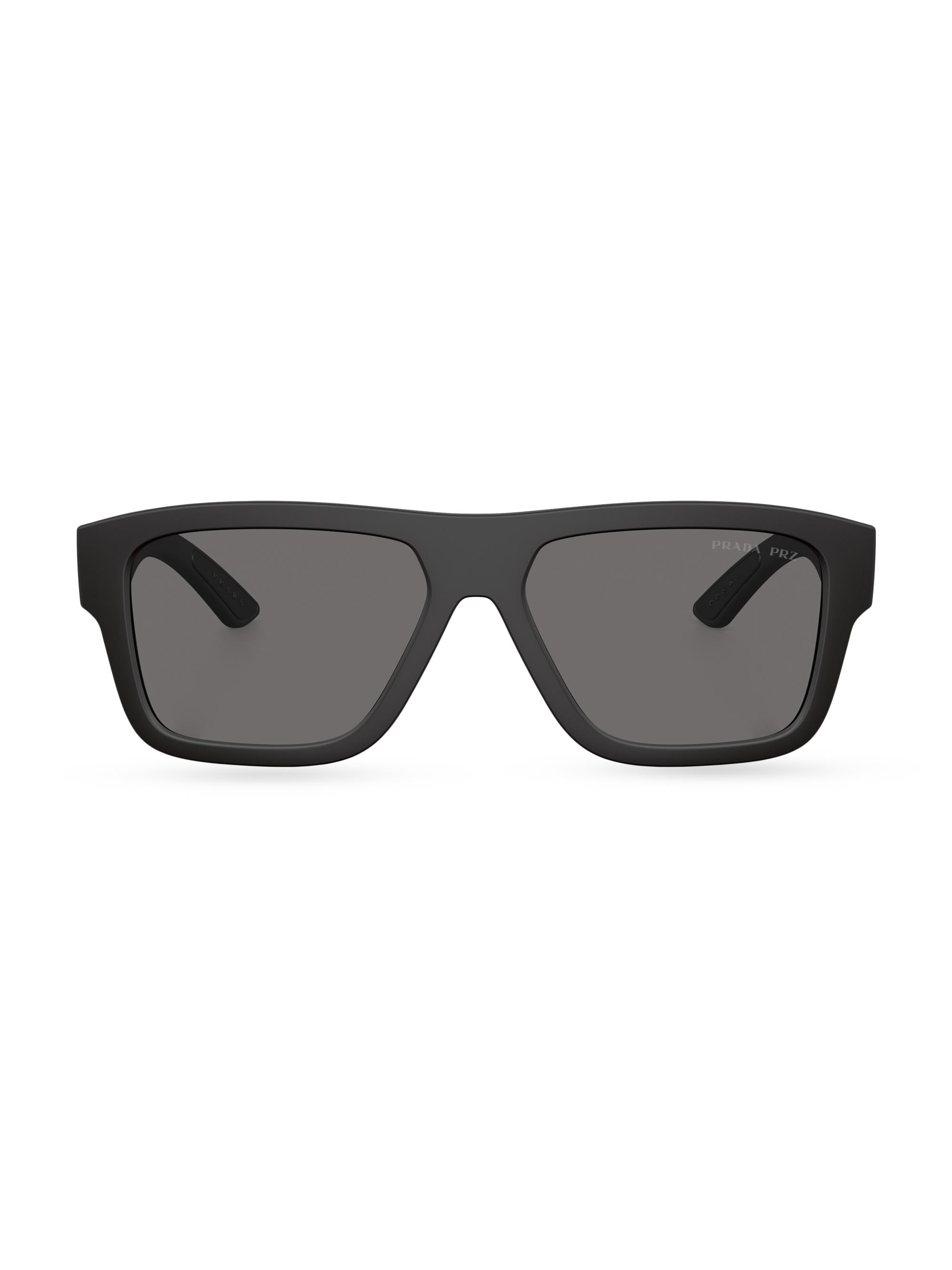 Prada Linea Rossa PS 04ZS 56MM Square Sunglasses | Saks Fifth Avenue