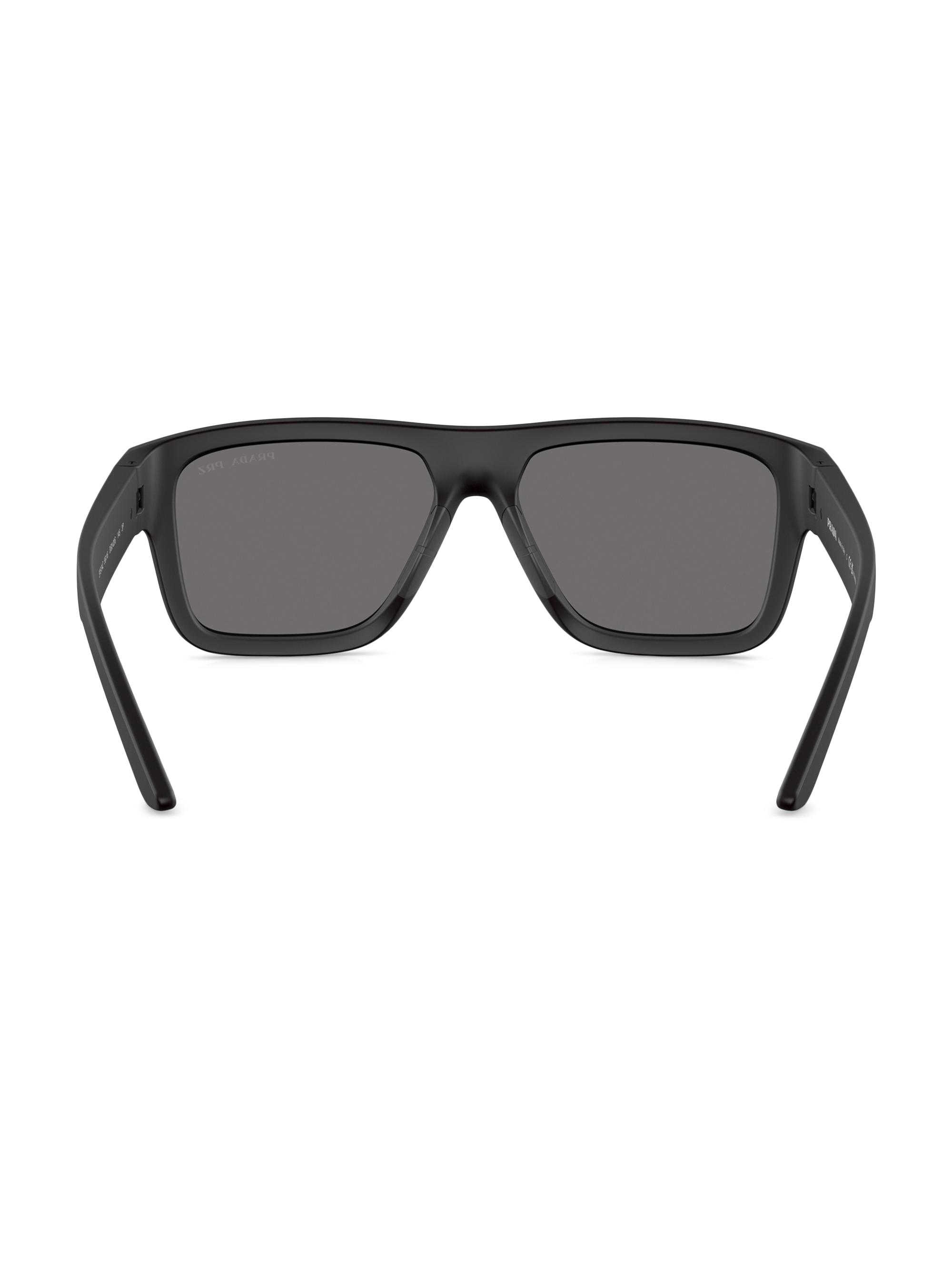 PRADA プラダ　ヨーヨー　美品 Prada Linea Rossa PS 04ZS 56MM Square Sunglasses | Saks Fifth Avenue