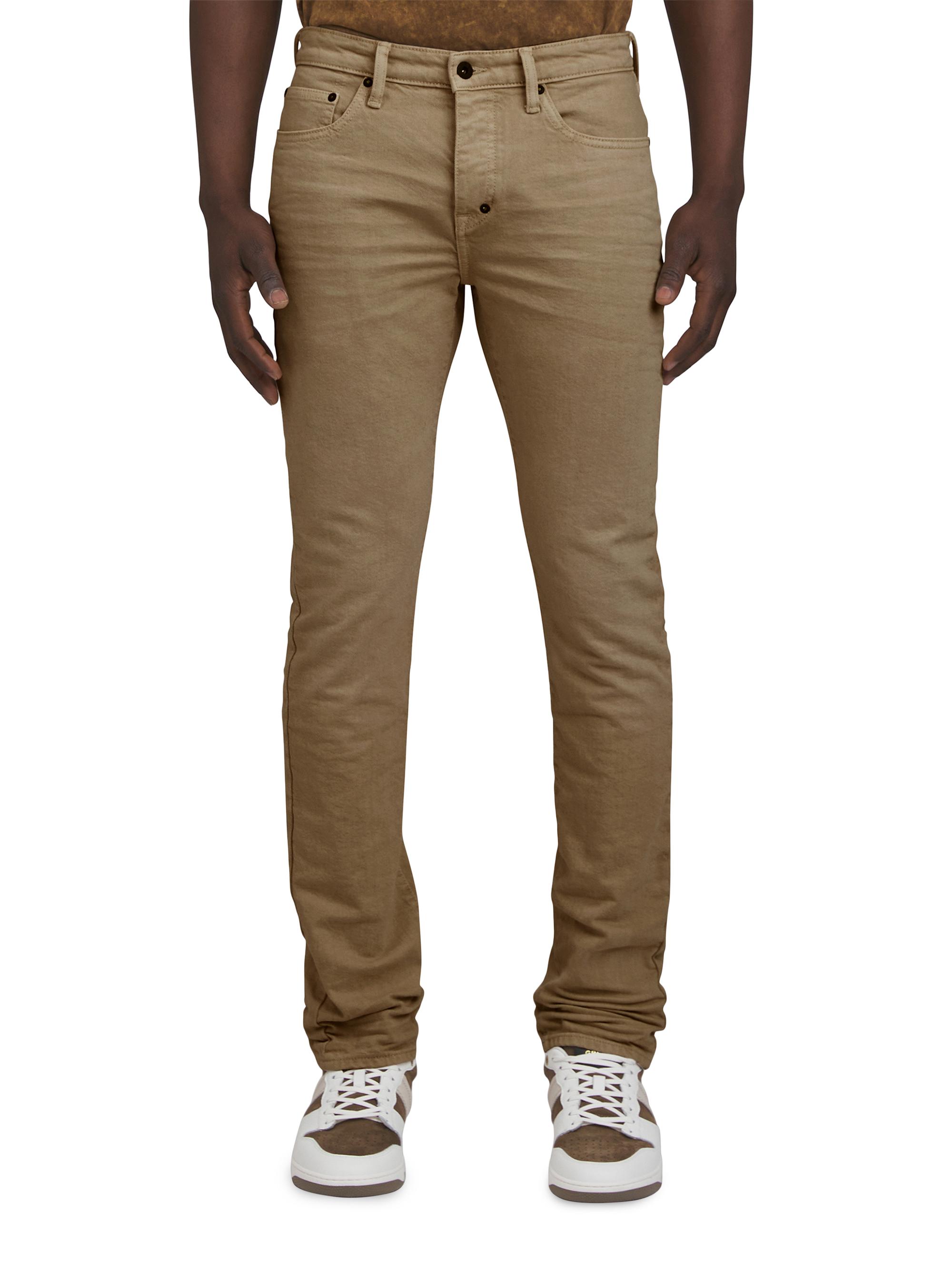 Prps Men's Muscari Stretch Slim-Fit Jeans - Khaki