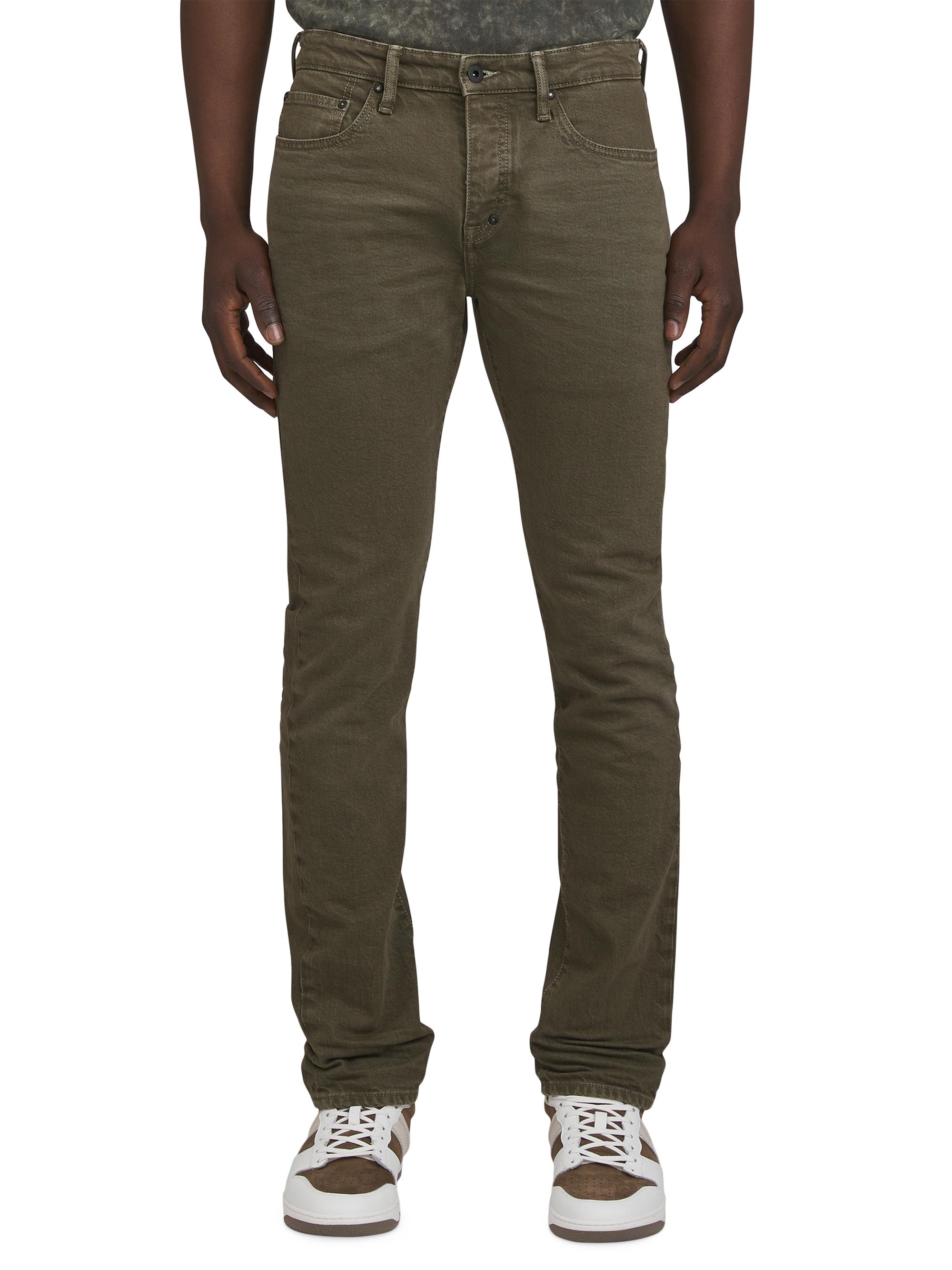 Prps Men's Cactus Stretch Slim-Fit Jeans - Olive