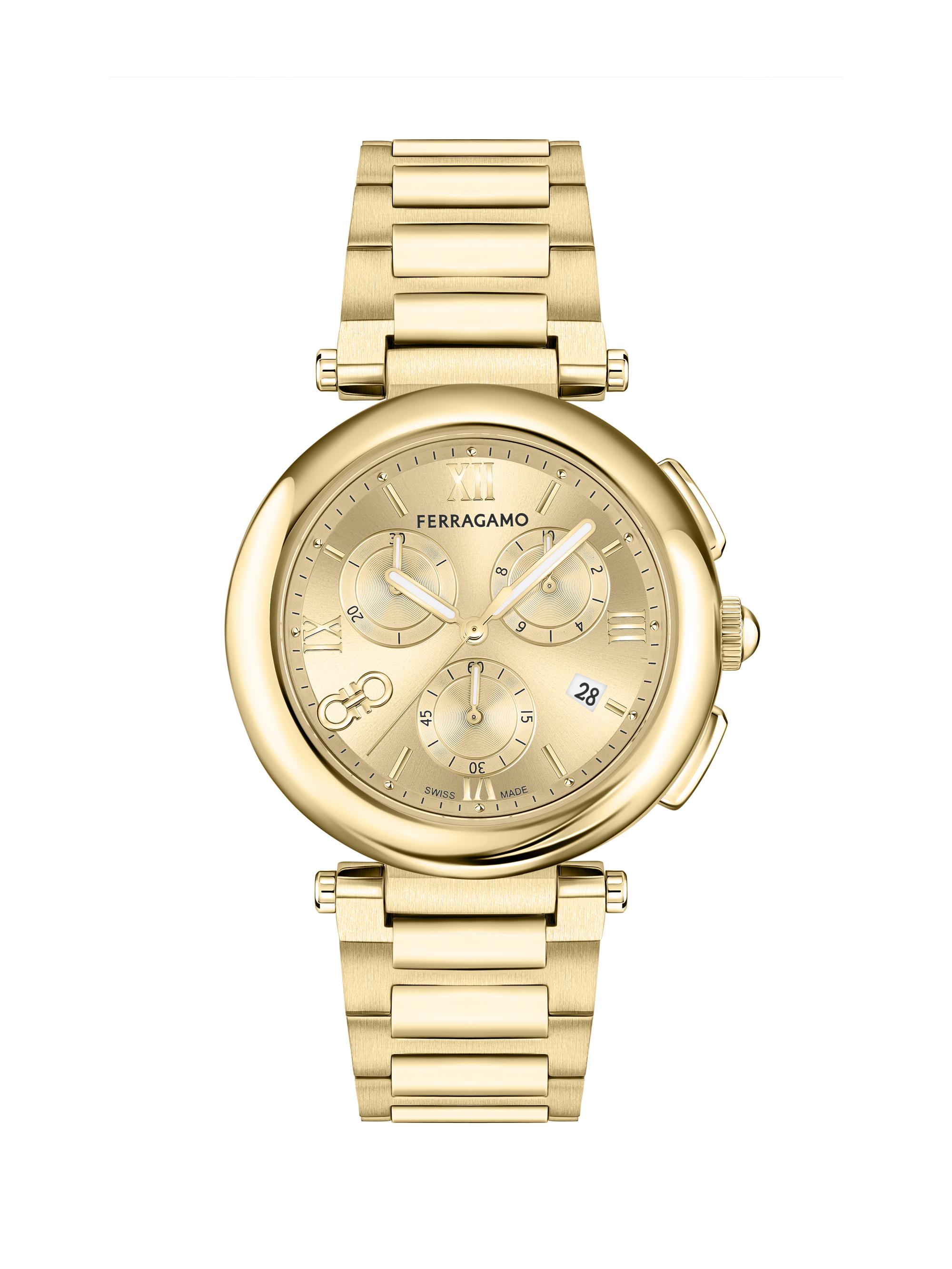 FERRAGAMO Women's Ferragamo Legacy Goldtone Stainless Steel Watch/40MM - Yellow Gold
