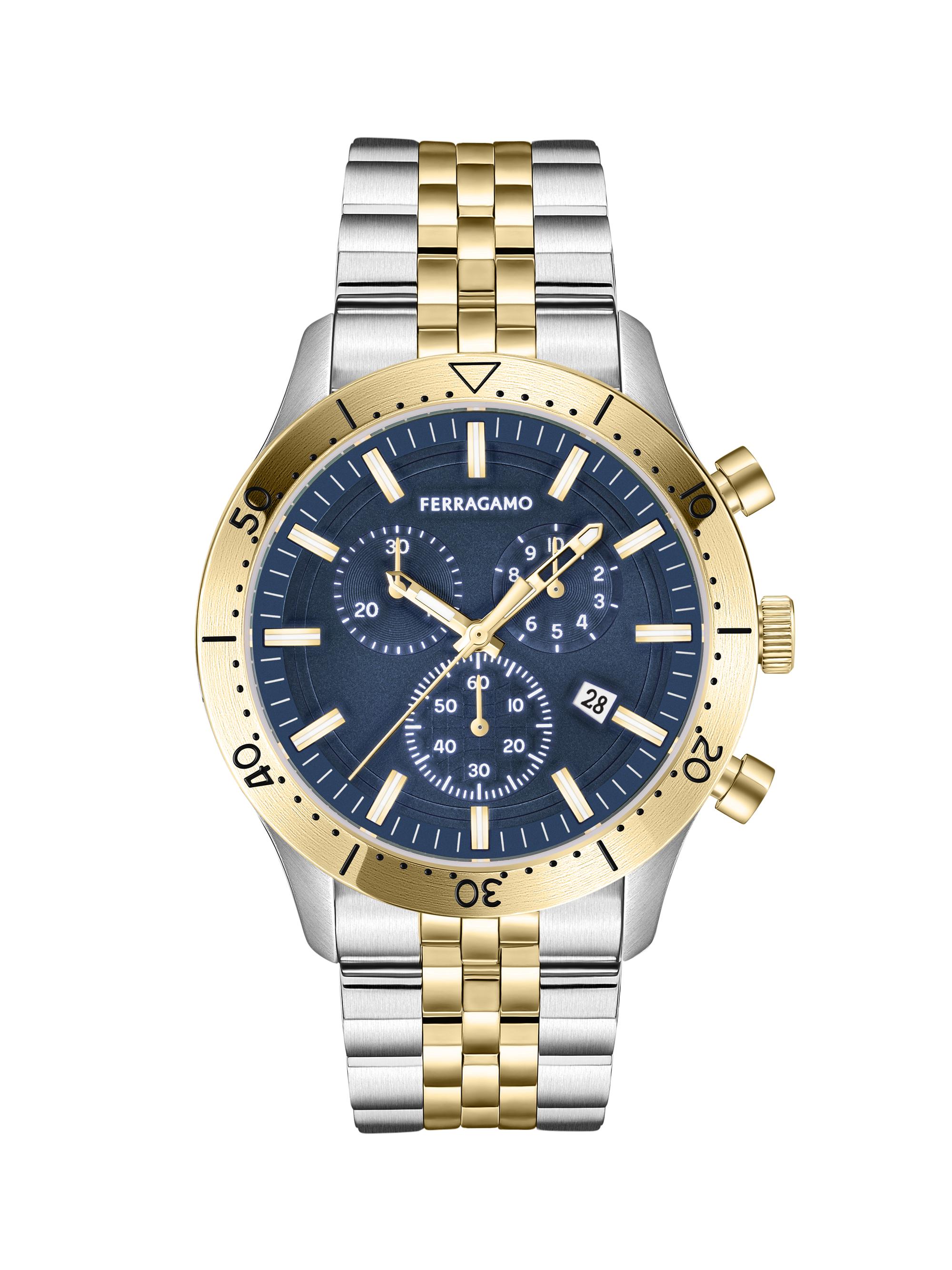 FERRAGAMO Ferragamo Classic Two-Tone Stainless Steel Watch/43MM