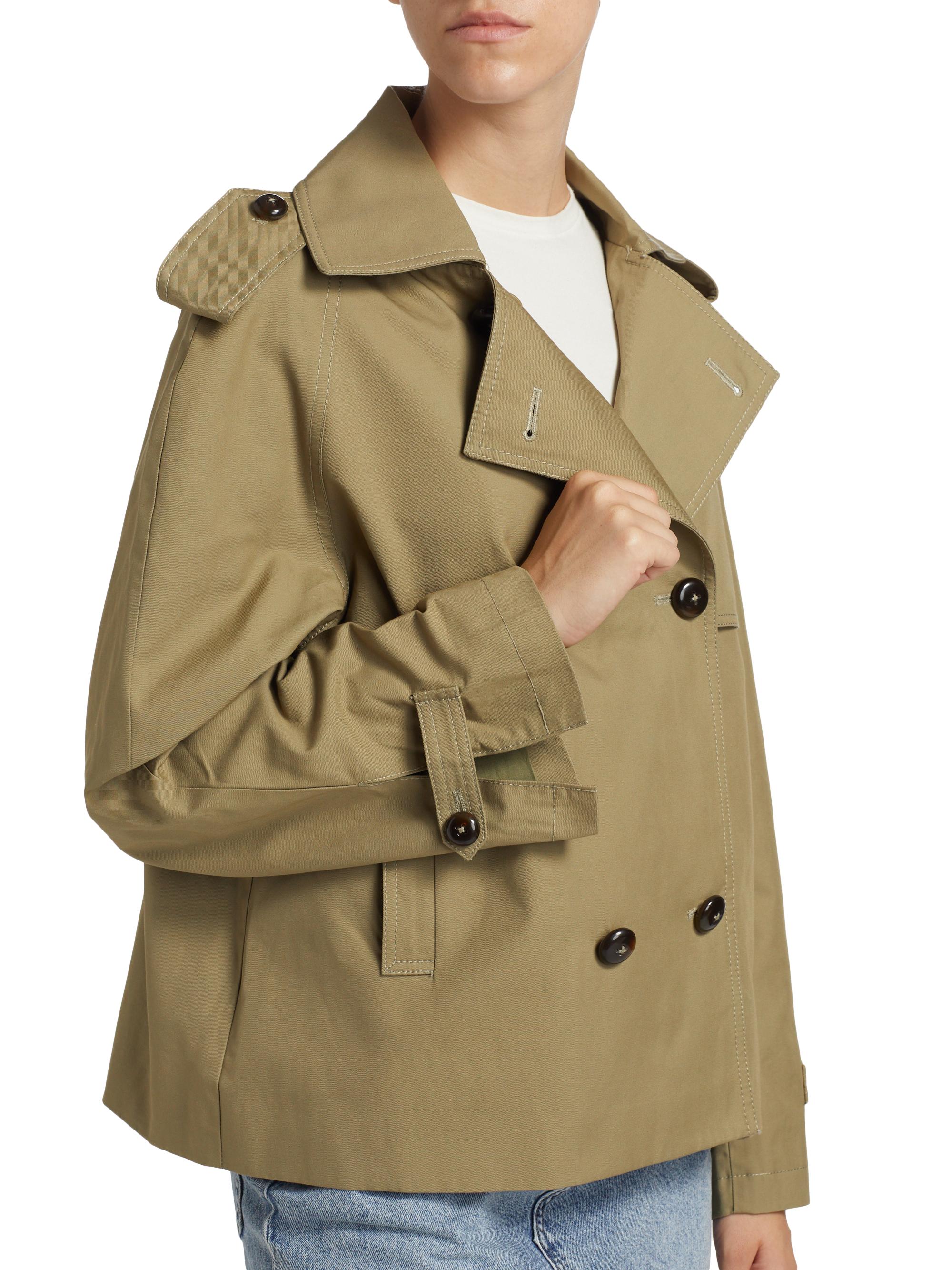 Farm Rio Short Trench Coat | Saks Fifth Avenue