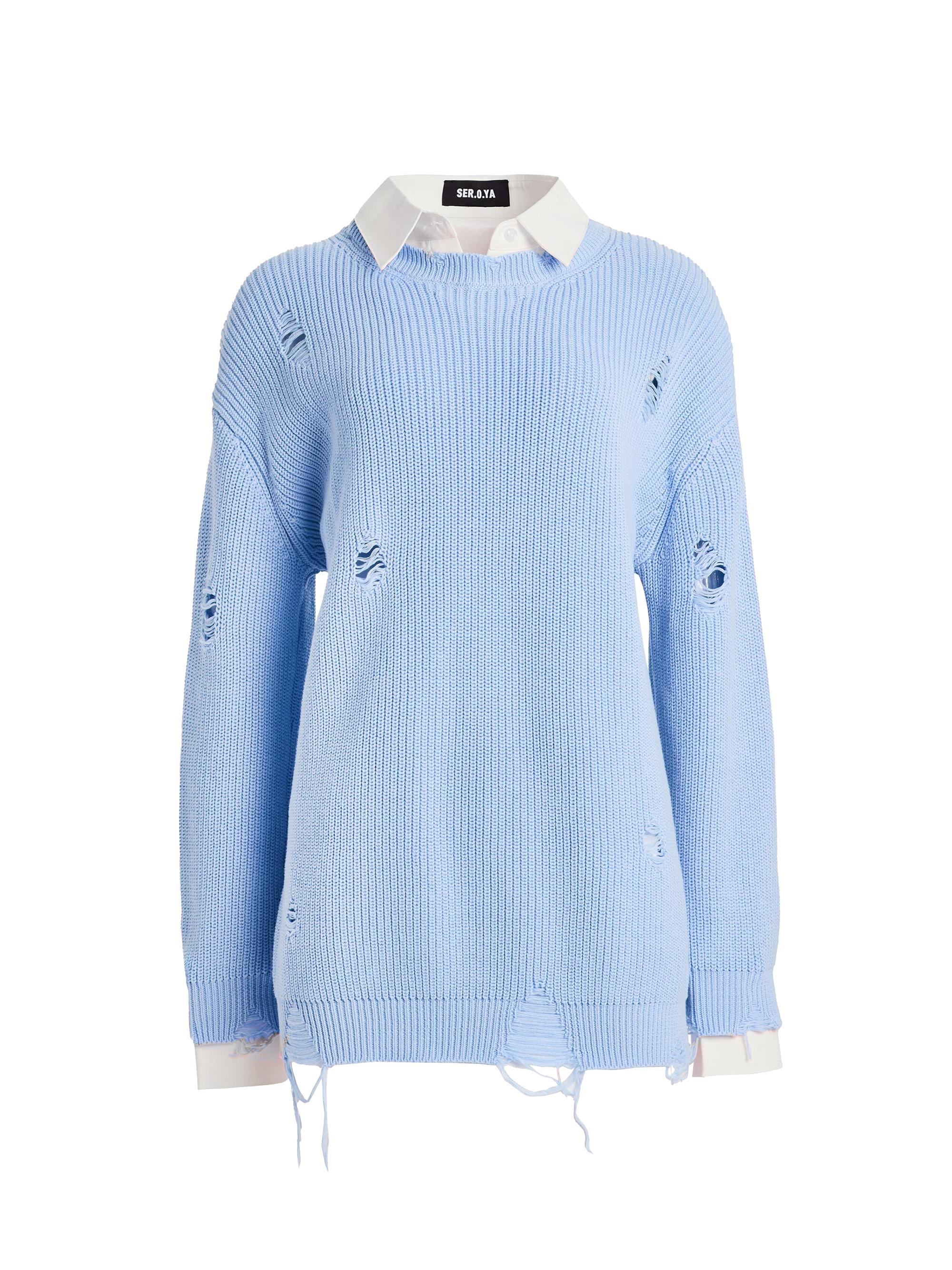 Ser.o.ya Women's Chloe Dress - Powder Blue