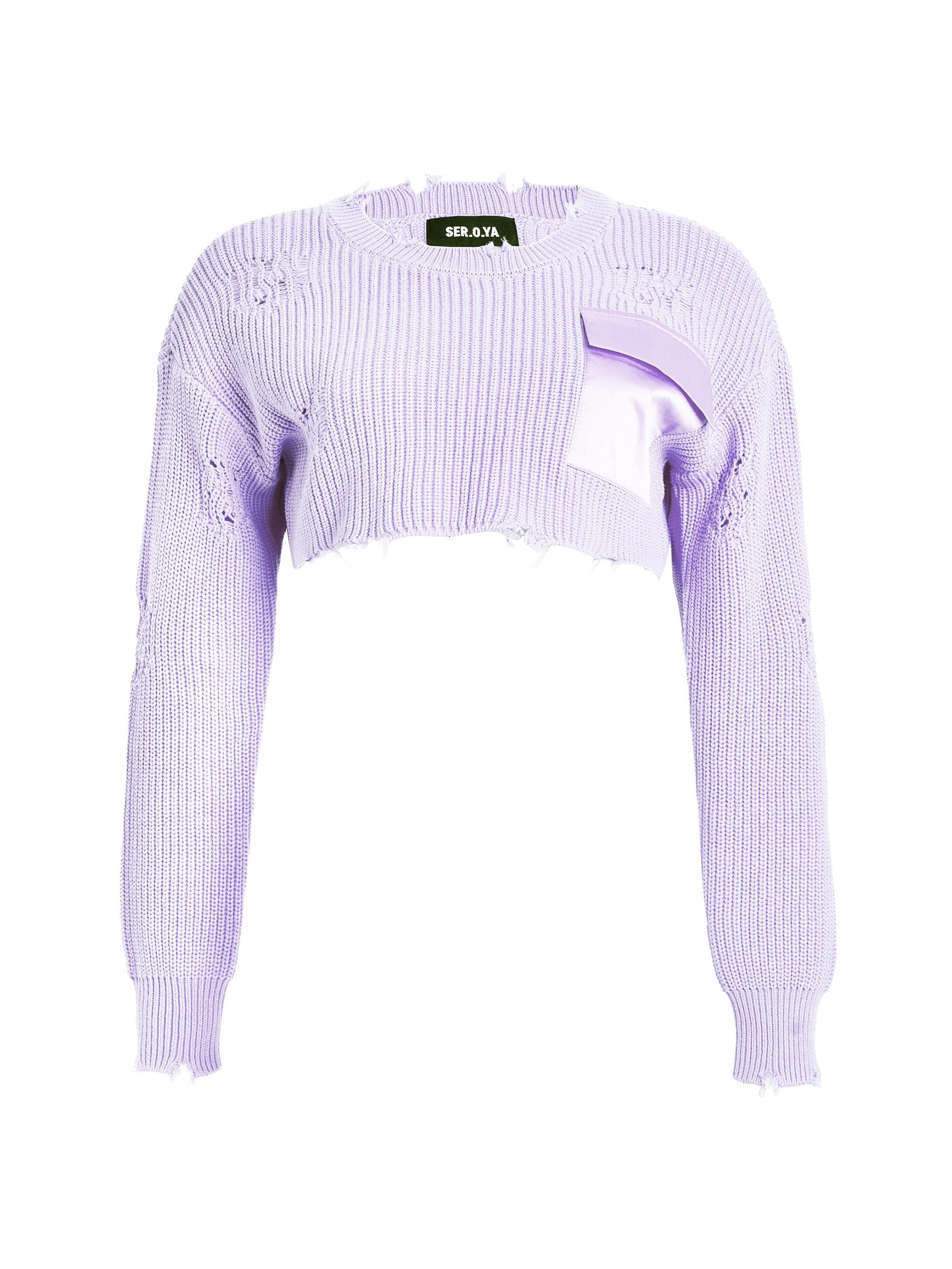 Ser.o.ya Women's Devin Sweater - Lilac
