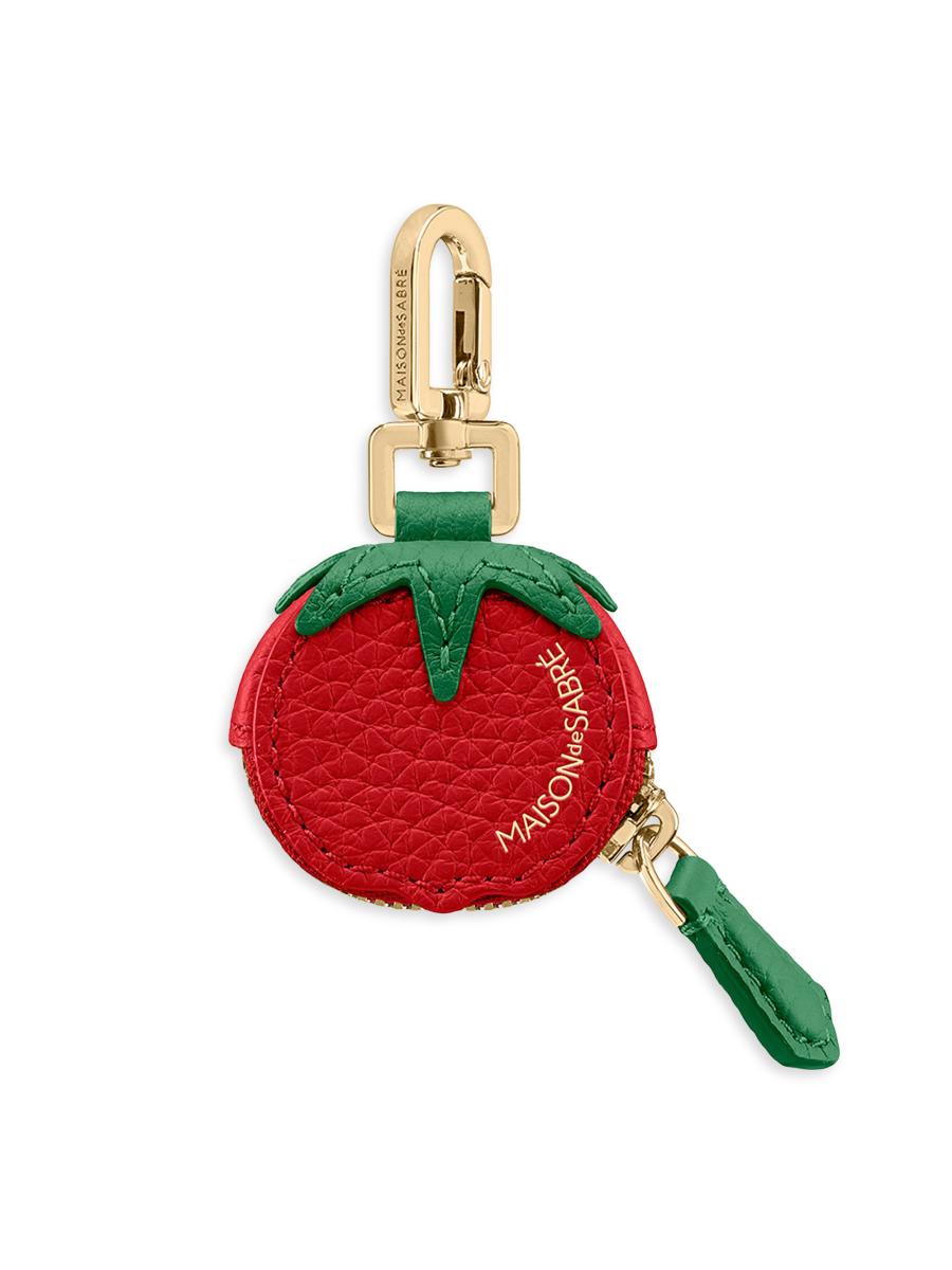 Maison De Sabre Women's The Sabremoji Fruit Charm In Red