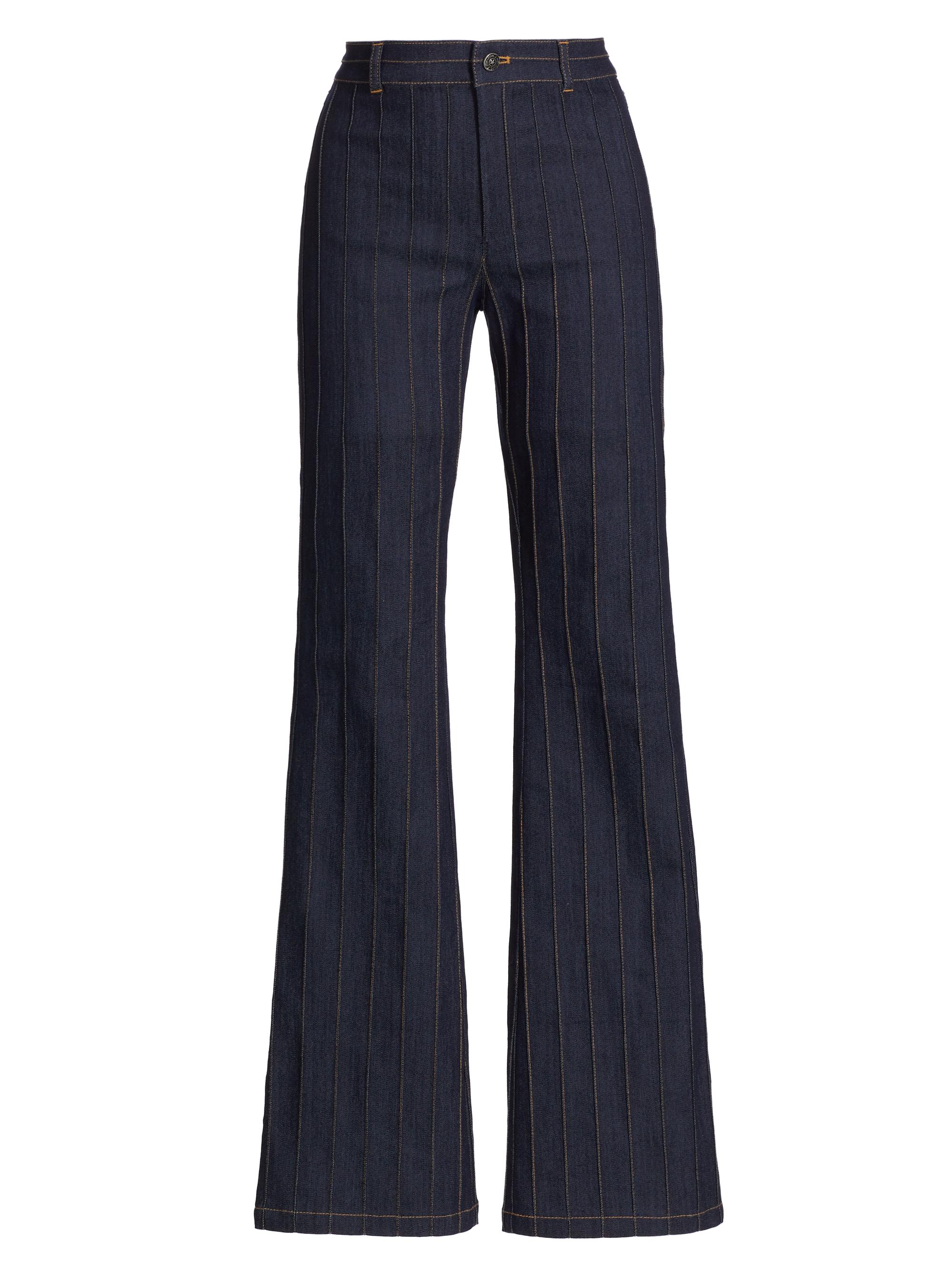 CINQ A SEPT Women's Alina Seamed Denim Pants - Indigo