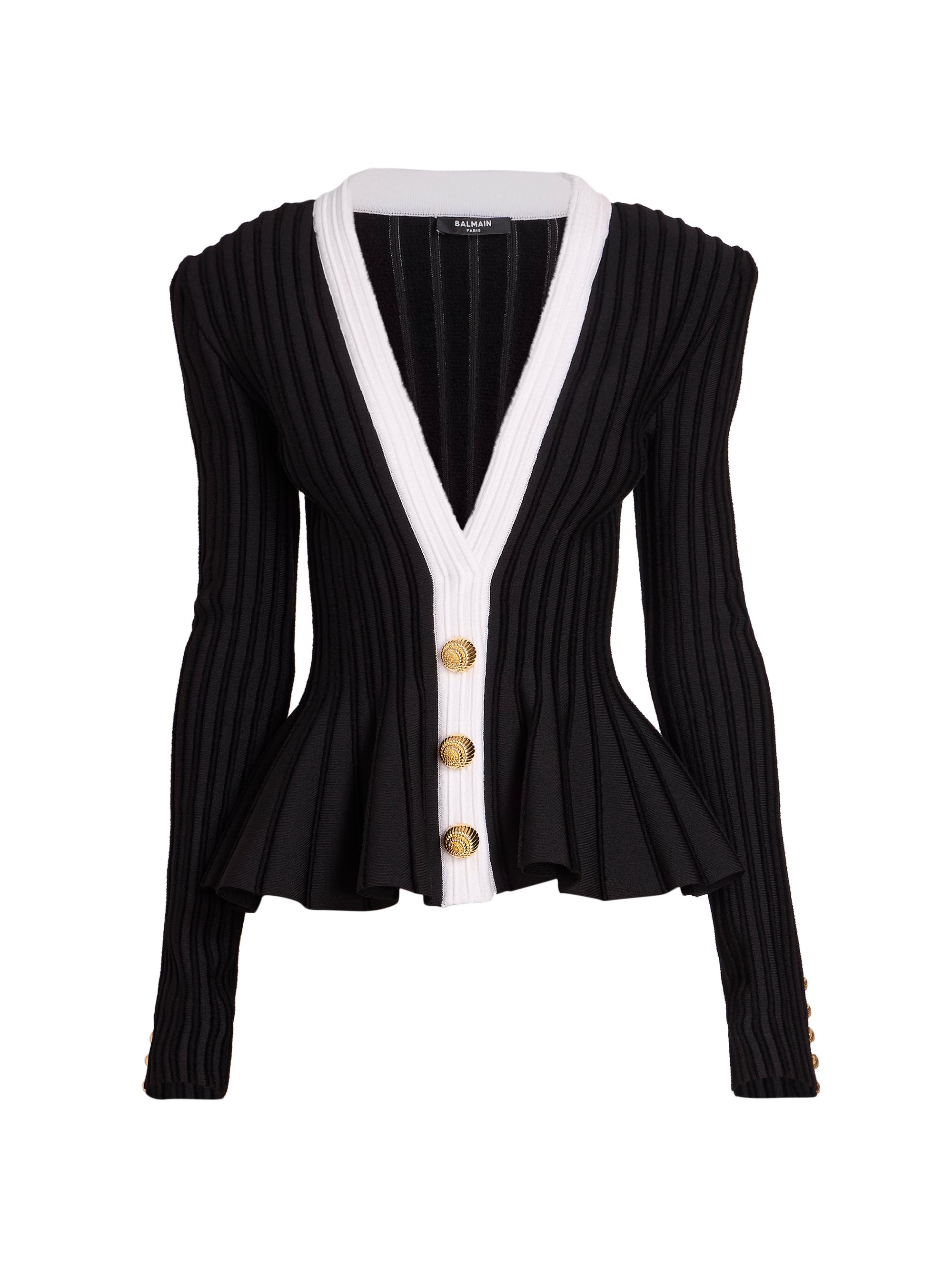 ジャケット・アウター laubeblanc Double Knit Peplum Jacket Double Knit Peplum Jacket – L'AUBE BLANC