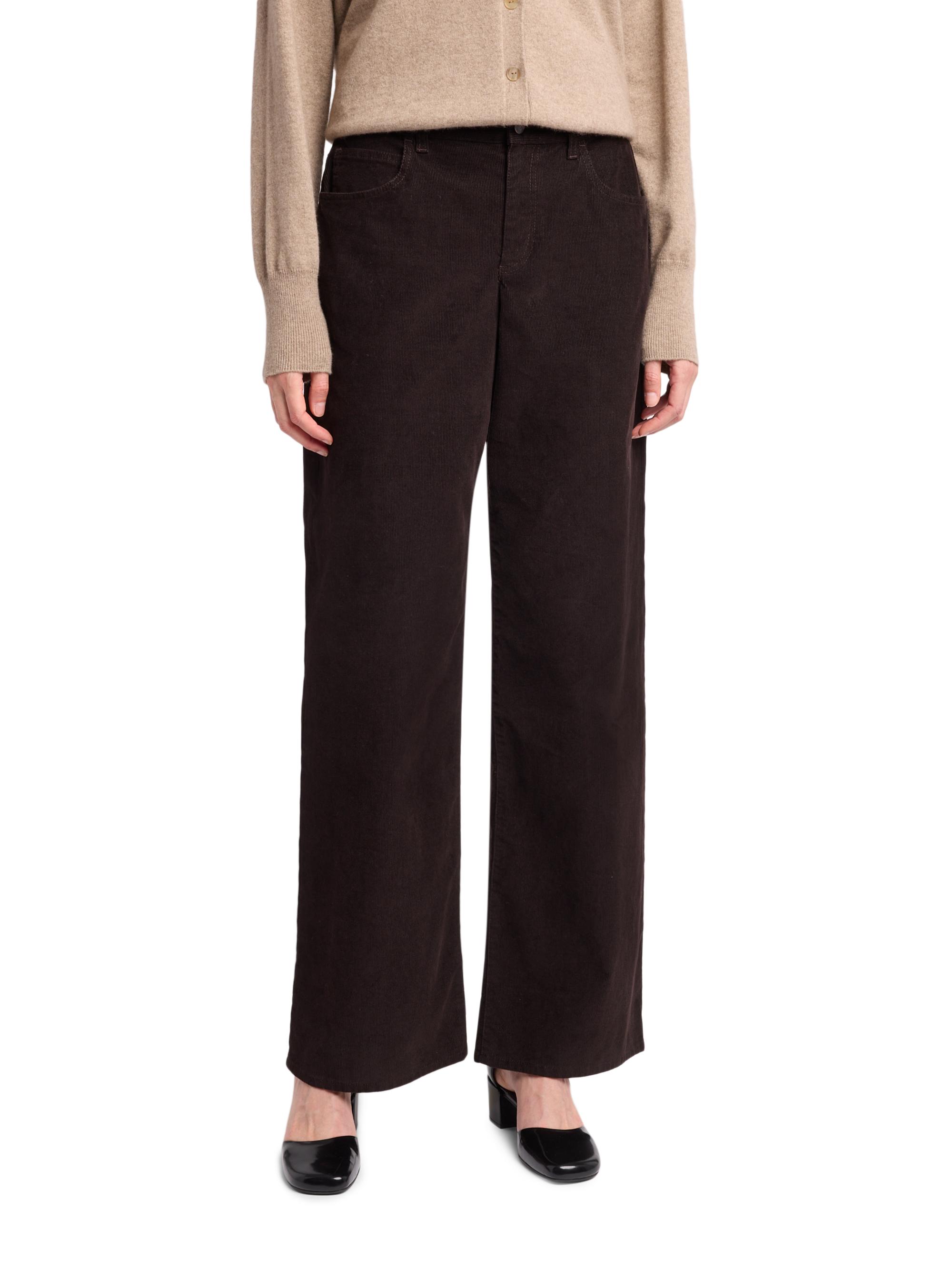 The Row Eglitta Corduroy Wide-Leg Pants | Saks Fifth Avenue