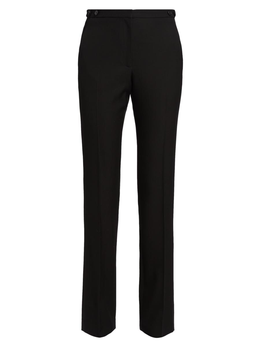 パンツ THE ROW JESSE STRAIGHT-LEG WOOL TROUSERS 0400021329723_BLACK_A3?wid=600