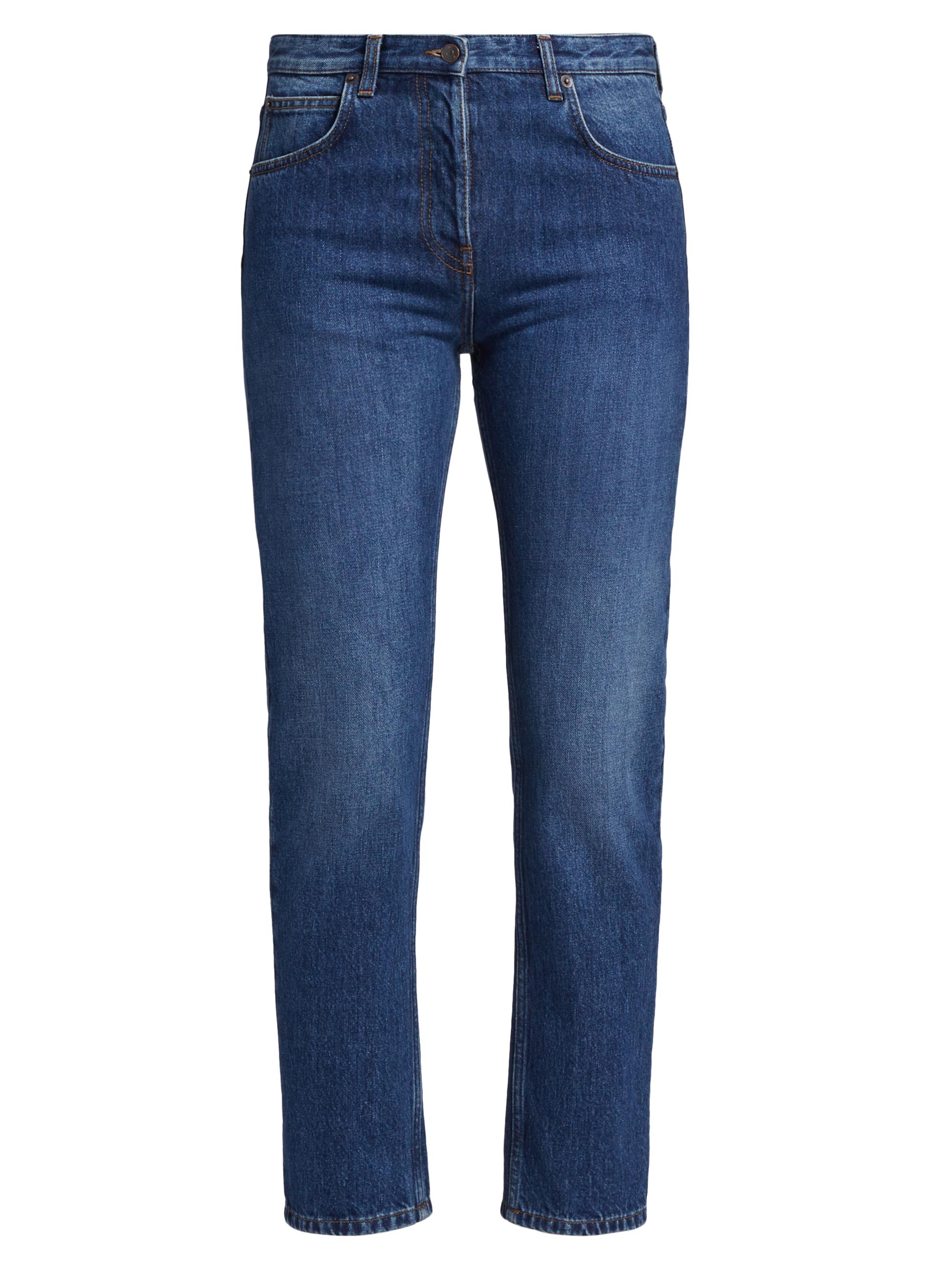 The Row Riaco Straight-Leg Ankle Jeans | Saks Fifth Avenue