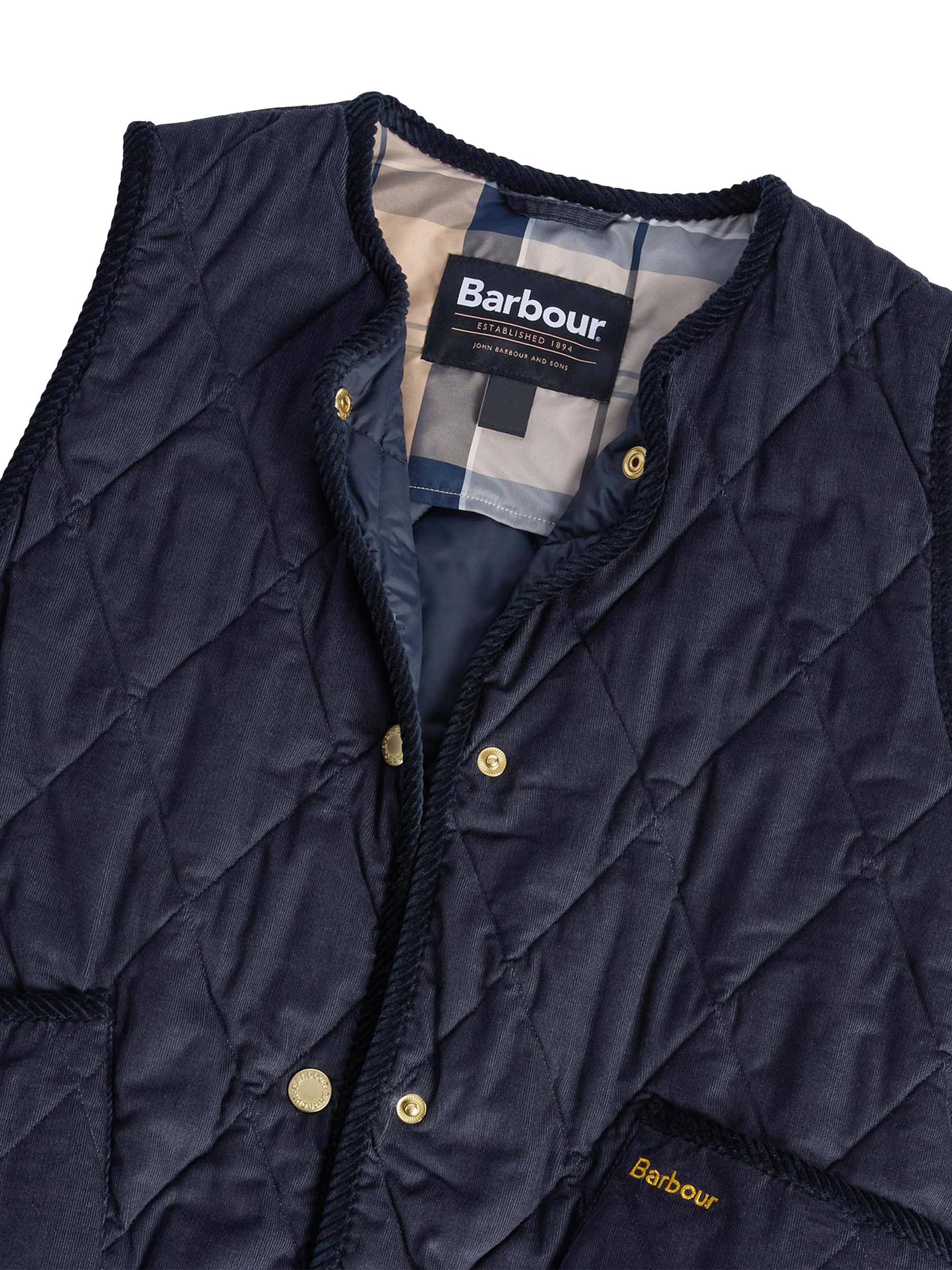 s*k様 [BARBOUR) SU OVERSIZED VEST Barbour Lowerdale Vest in Sage