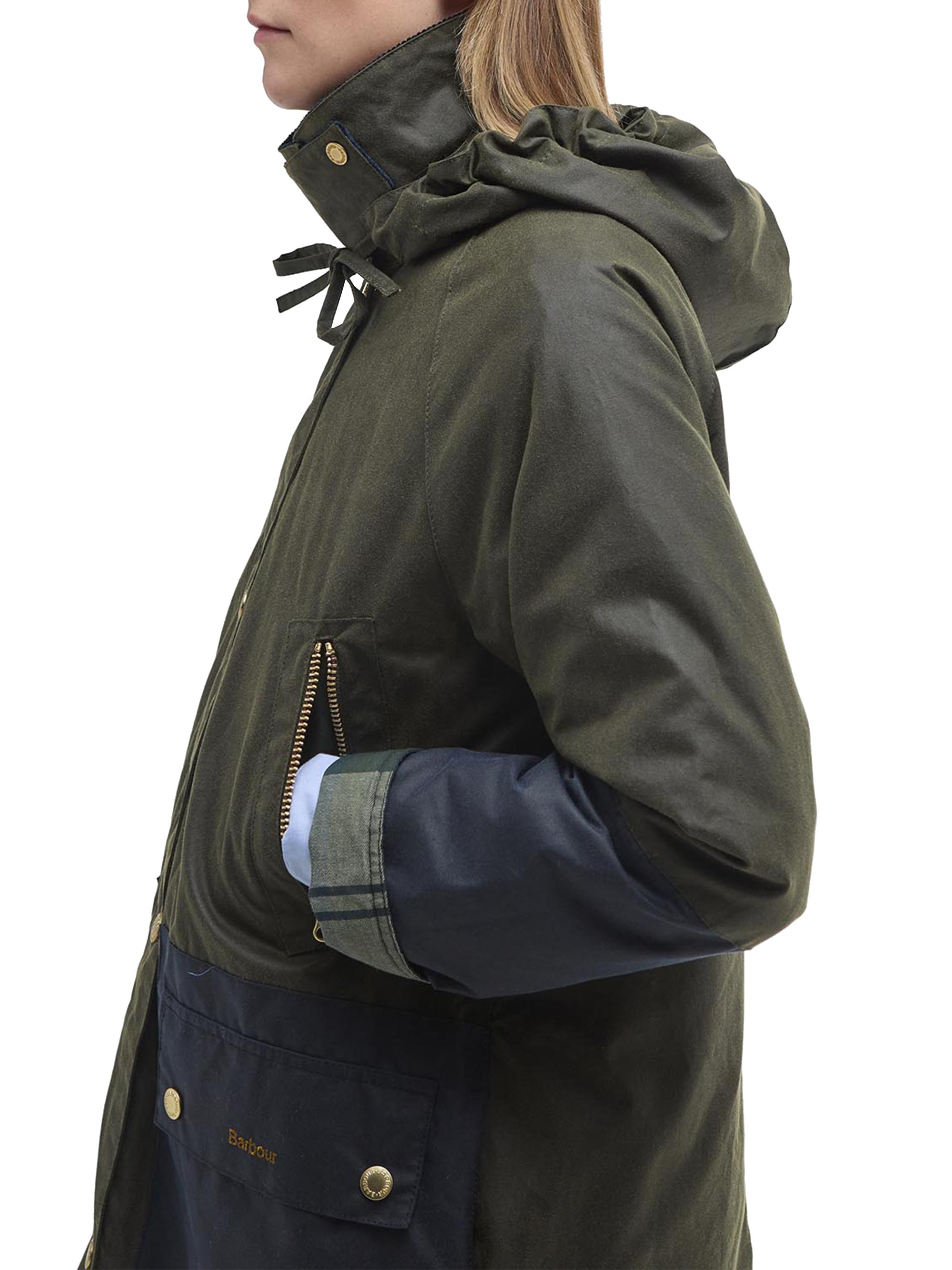 Barbour Carolyn Waxed Cotton Long Coat | Saks Fifth Avenue