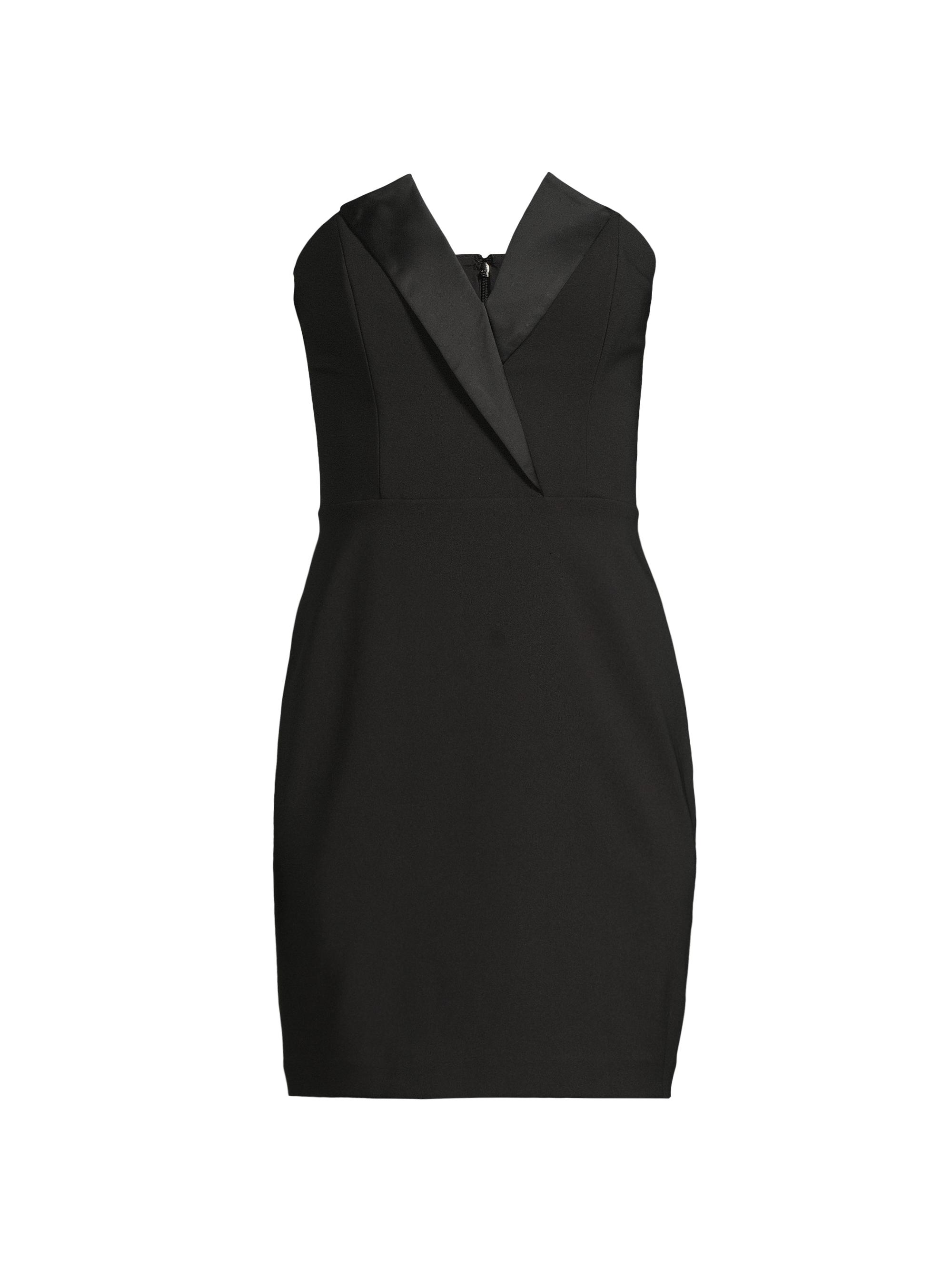 Liv Foster Women's Strapless Notch Minidress - Black