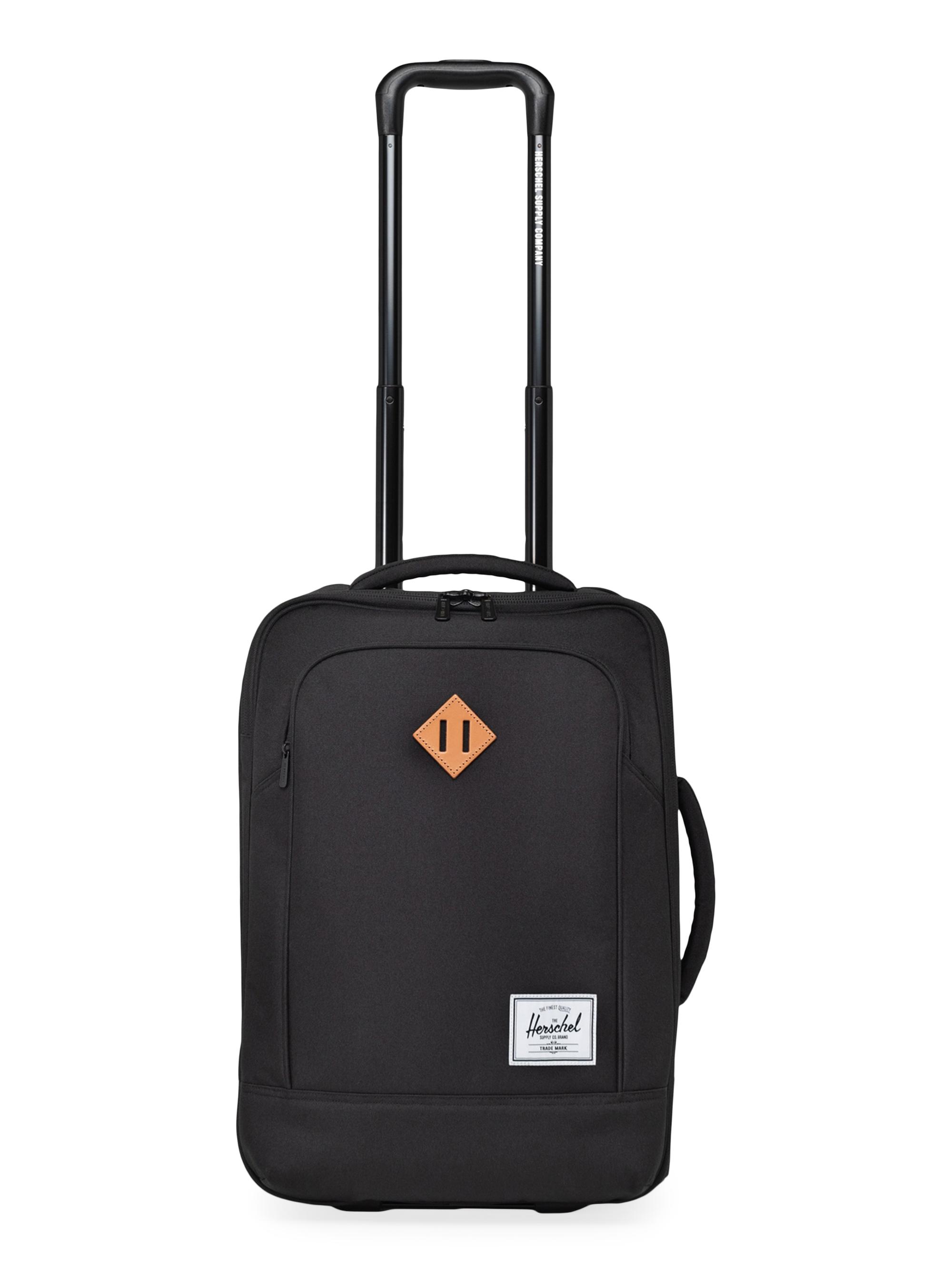 Herschel Supply Co. Men's Heritage Softshell Large Carry-On Suitcase - Black