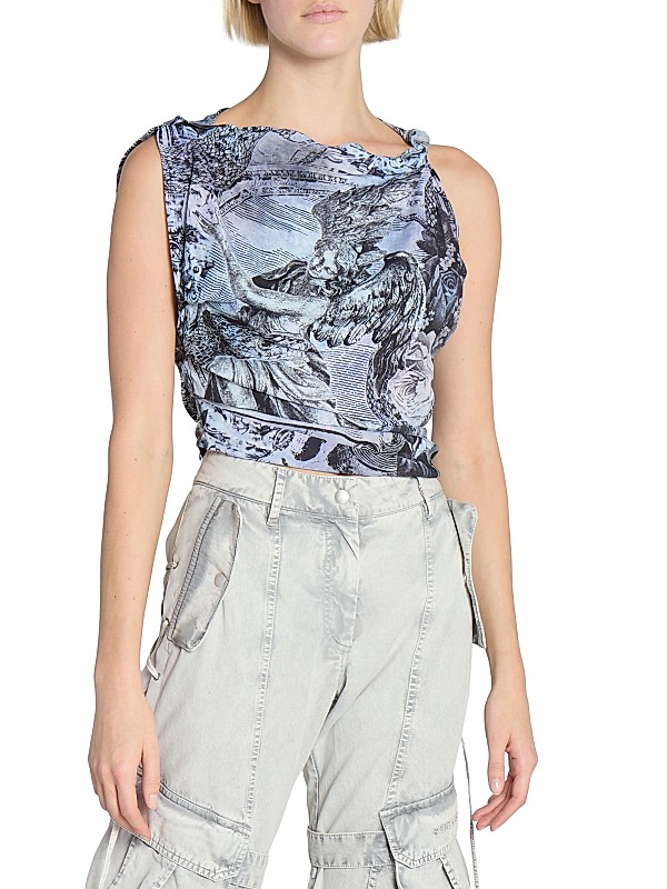 Shop Acne Studios Tesla Faded Angel Top | Saks Fifth Avenue Shop Acne Studios Tesla Faded Angel Top | Saks Fifth Avenue