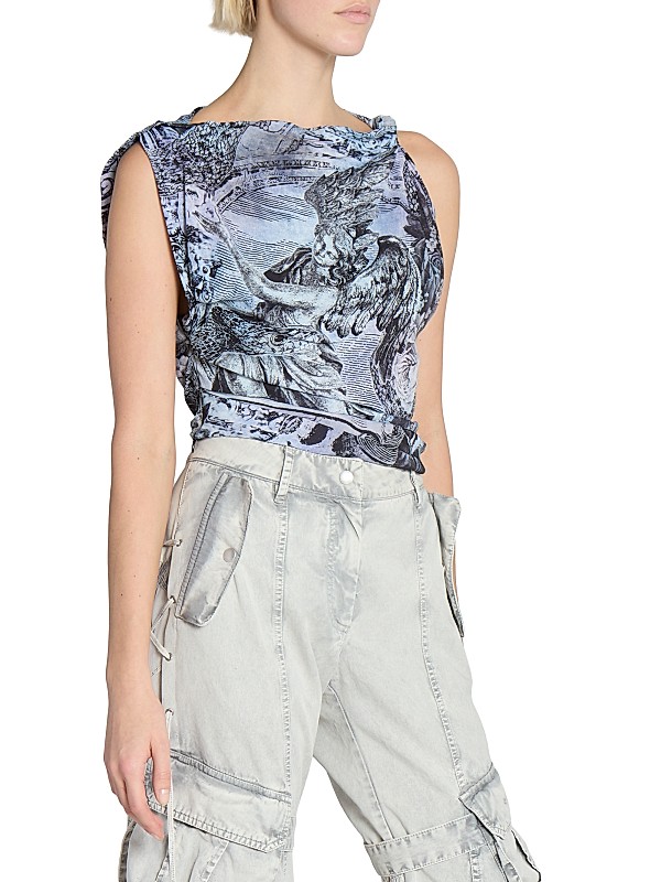 Shop Acne Studios Tesla Faded Angel Top | Saks Fifth Avenue Shop Acne Studios Tesla Faded Angel Top | Saks Fifth Avenue