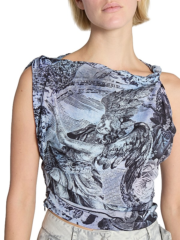 Shop Acne Studios Tesla Faded Angel Top | Saks Fifth Avenue Shop Acne Studios Tesla Faded Angel Top | Saks Fifth Avenue