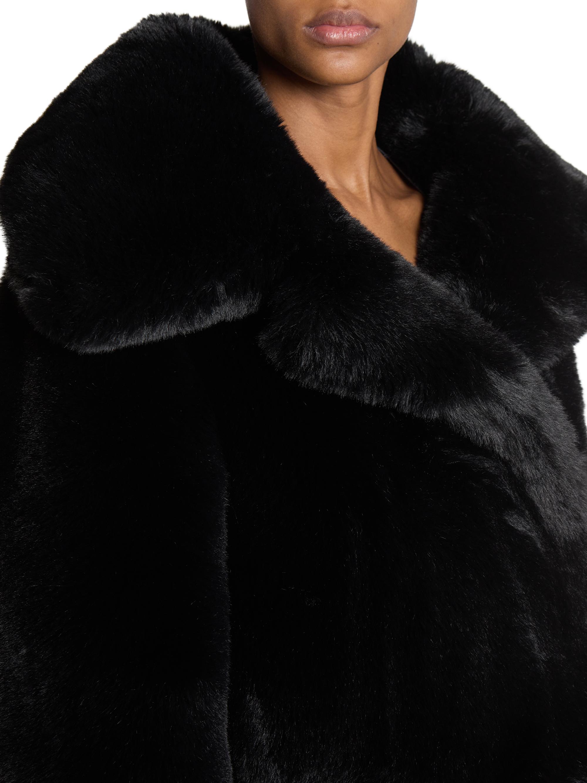 Acne Studios Ofox Fluffy Faux Fur Jacket | Saks Fifth Avenue