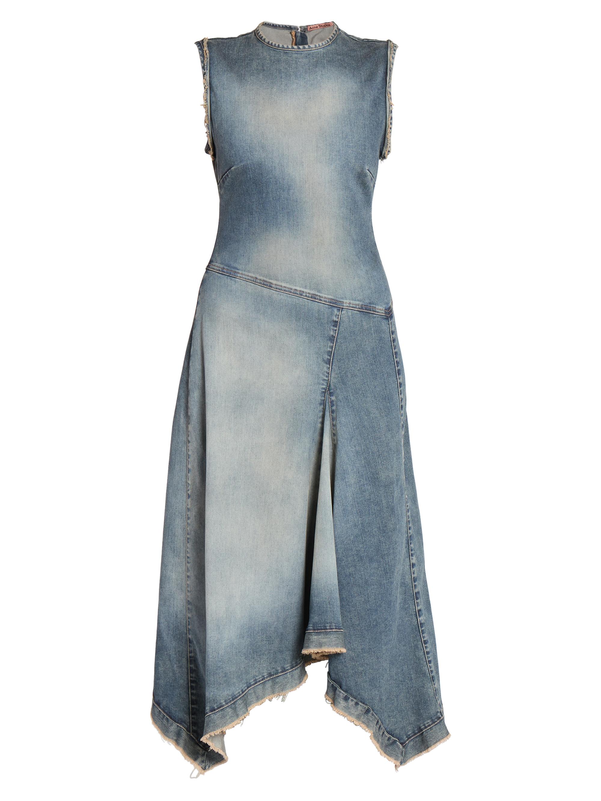 Acne Studios Difella Denim Detroit Cocktail Dress | Saks Fifth Avenue