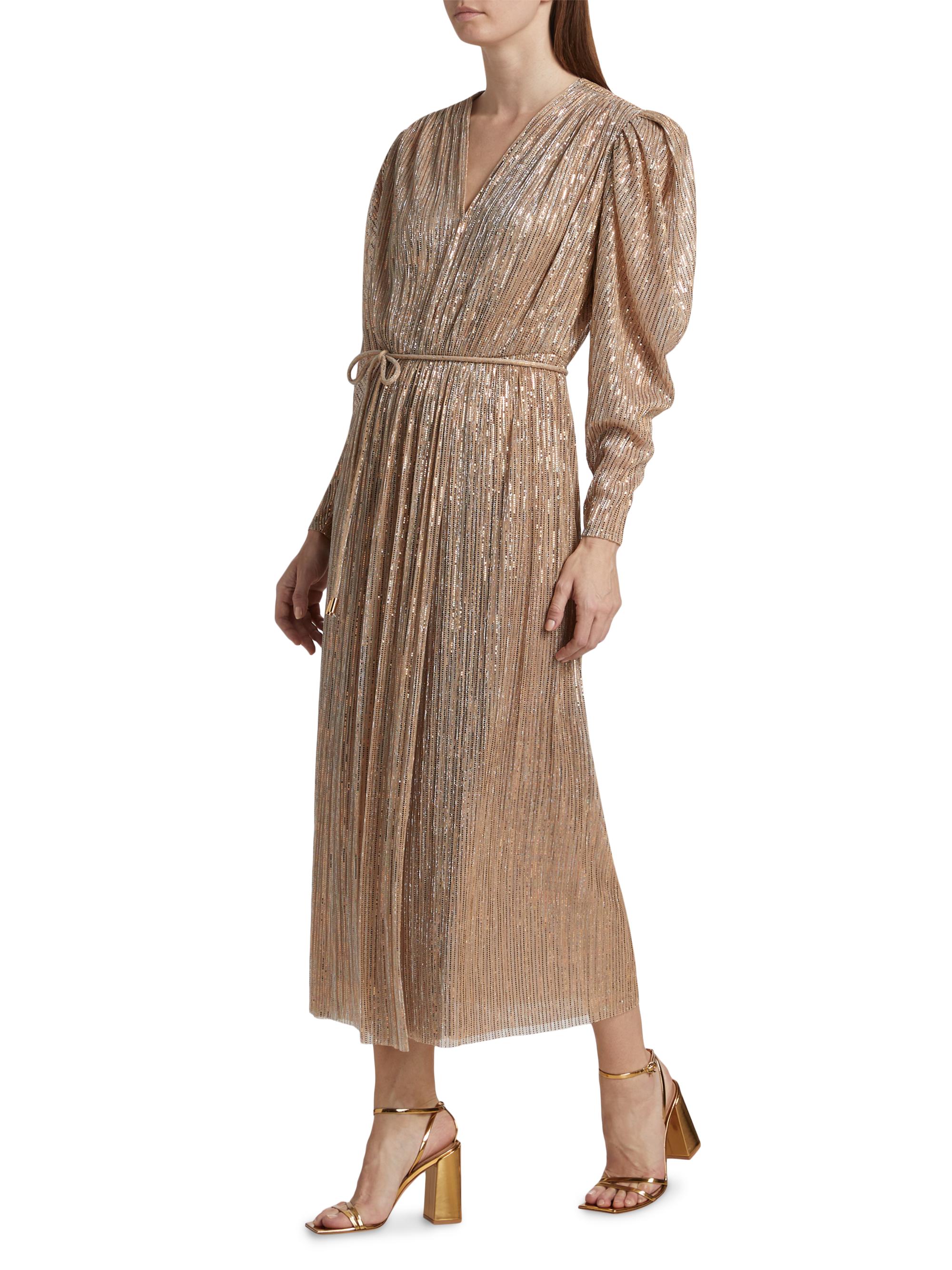 Sabina Musáyev Scintilla Embellished Midi-Dress | Saks Fifth Avenue