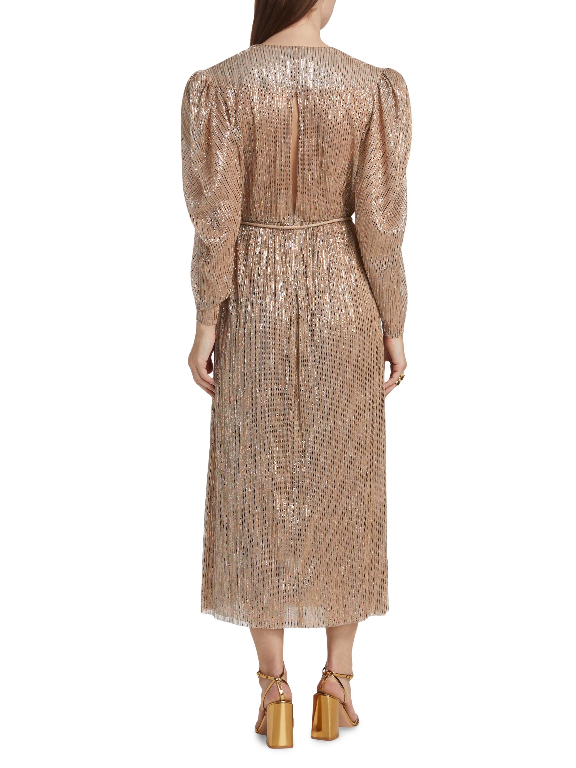 Sabina Musáyev Scintilla Embellished Midi-Dress | Saks Fifth Avenue