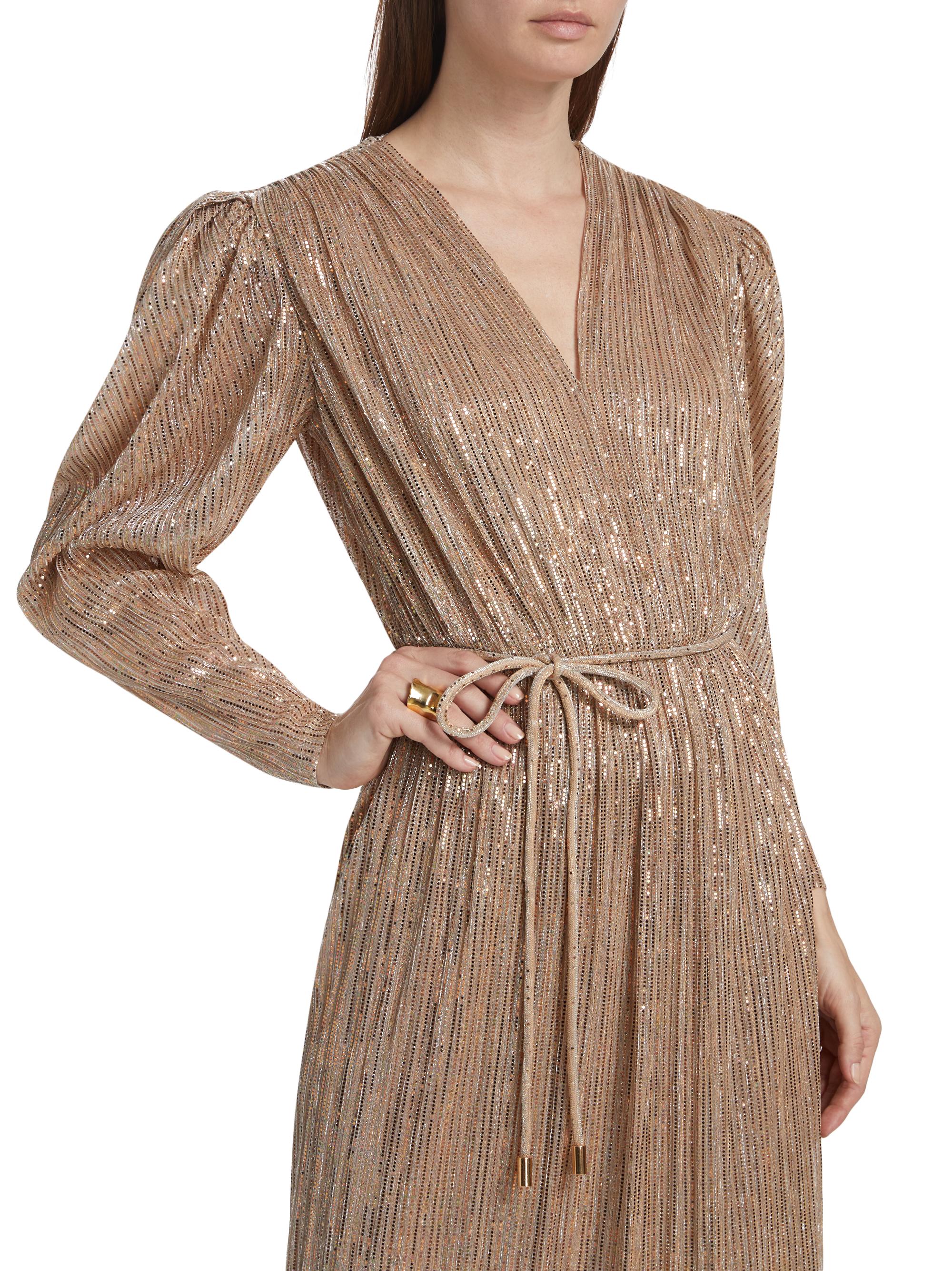 Sabina Musáyev Scintilla Embellished Midi-Dress | Saks Fifth Avenue