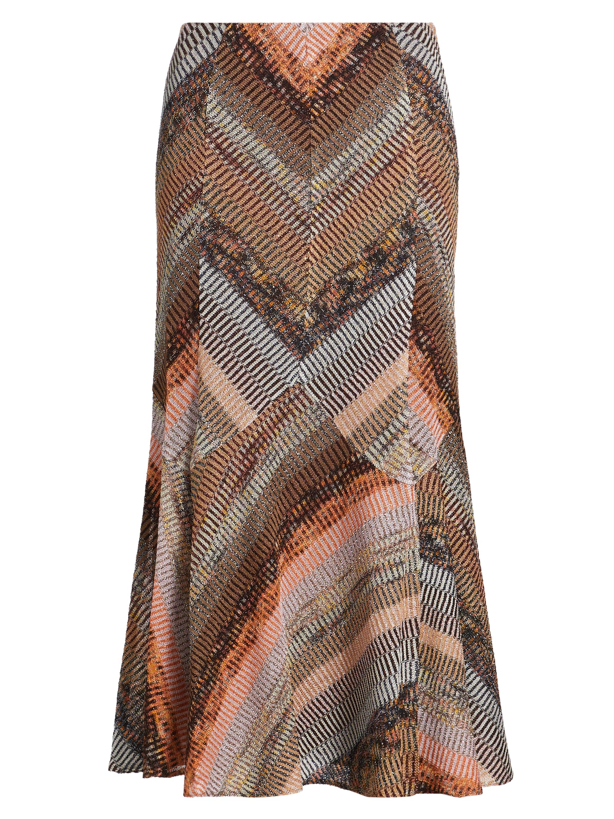 Missoni Women's Flared Chevron Midi-Skirt