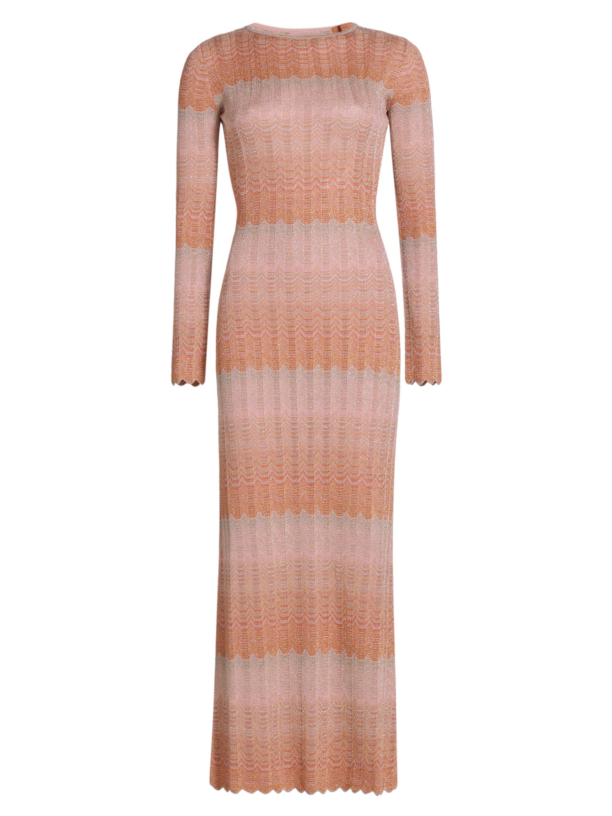 Missoni Women's Gradient Stripe Open-Back Maxi Dress