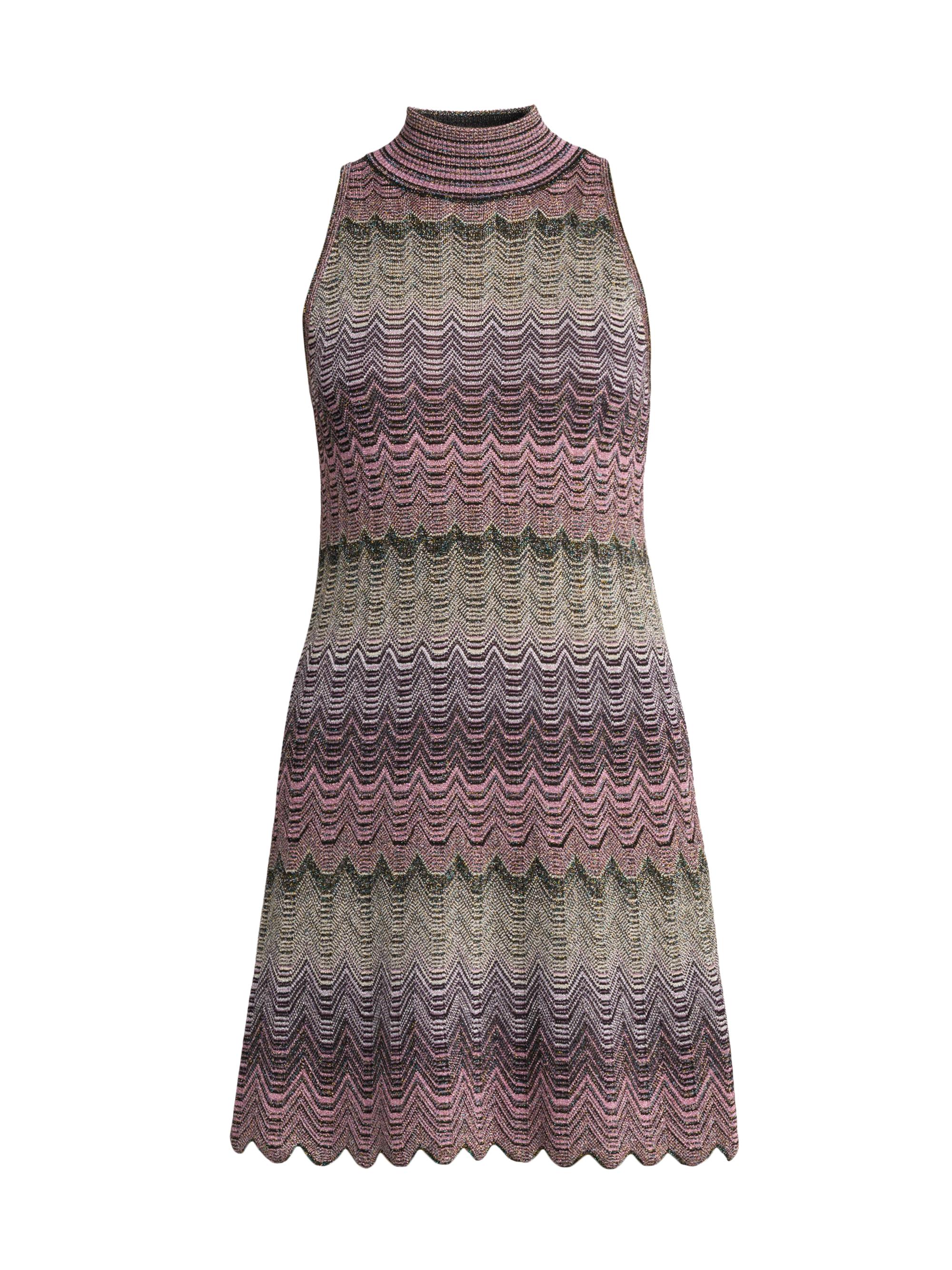 Missoni Women's Chevron Turtleneck Minidress